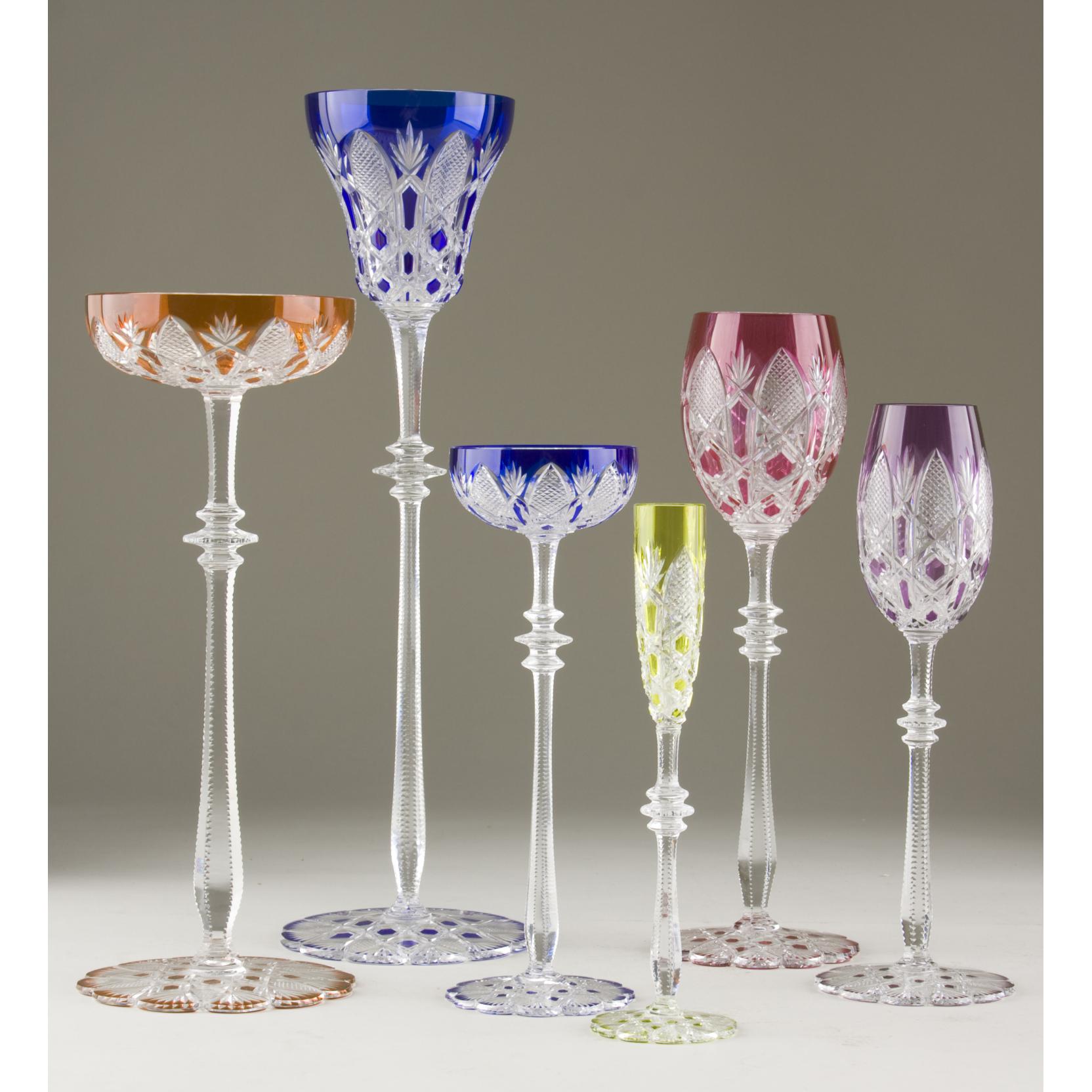 Baccarat フラワー型クリスタル皿