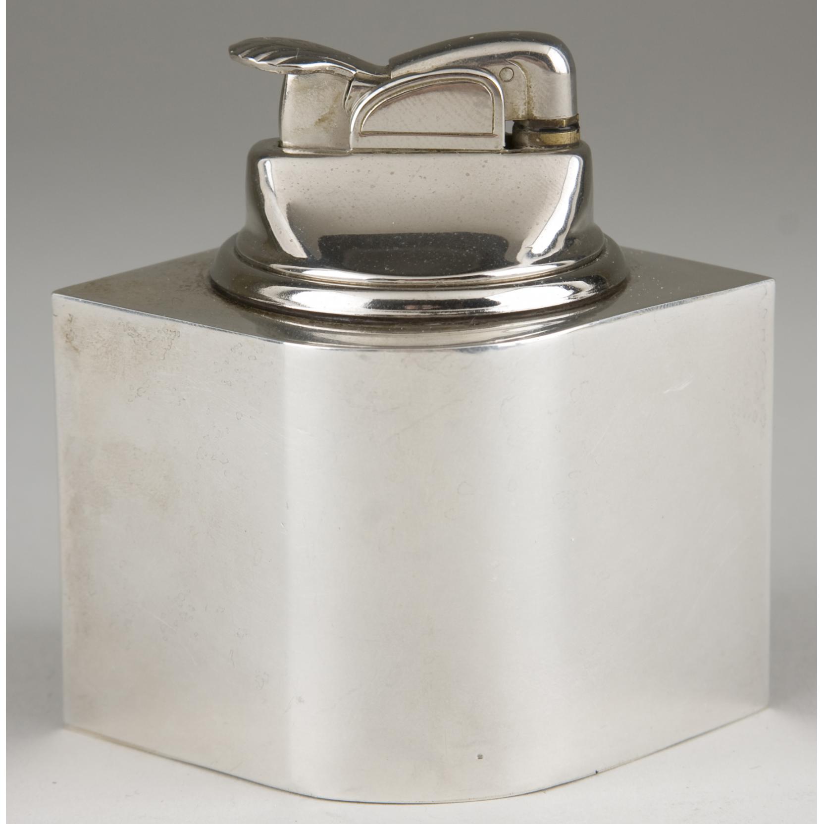 Cartier Sterling Silver Cigar Lighter (Lot 569