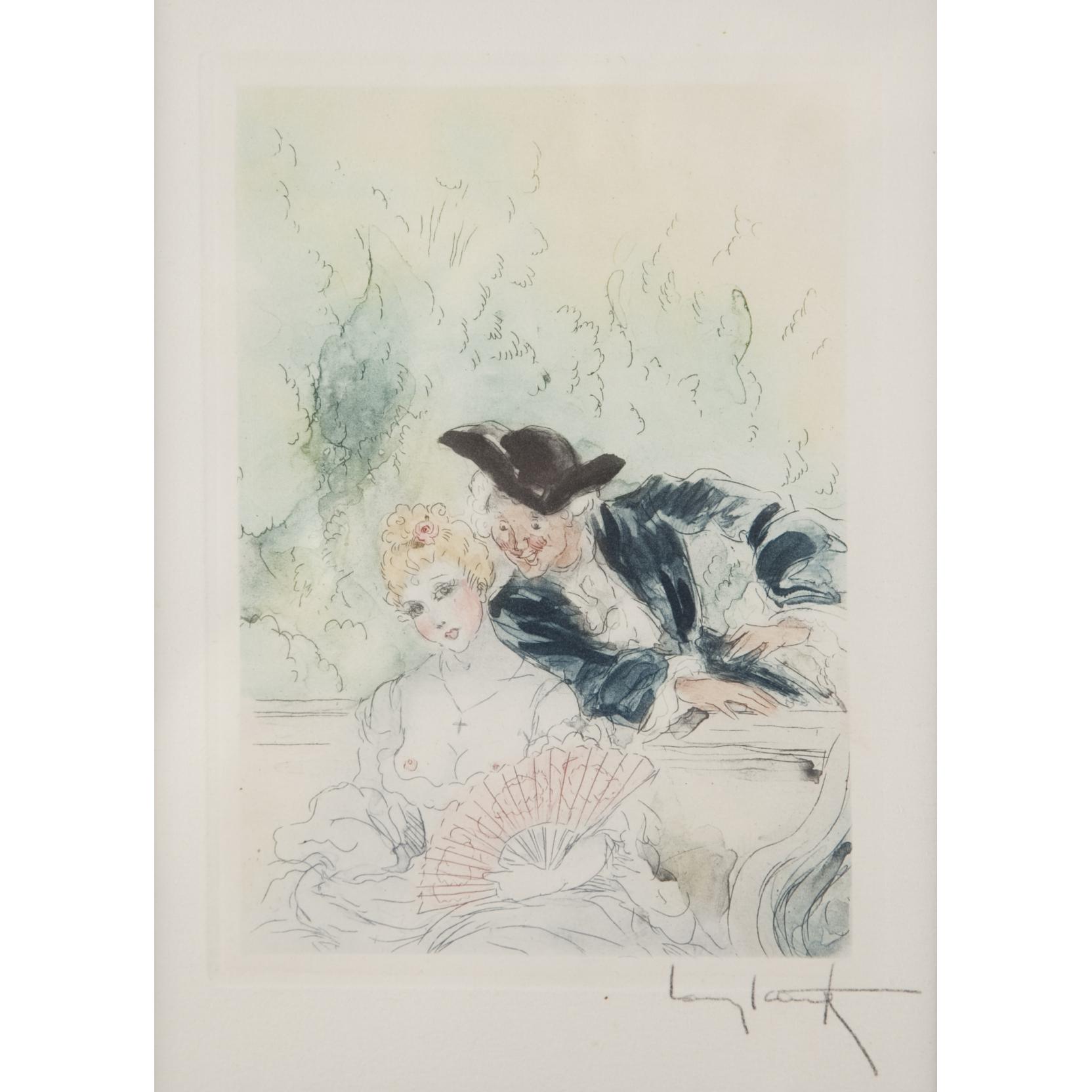 Louis Icart (French, 1888-1950), Two Etchings (Lot 303