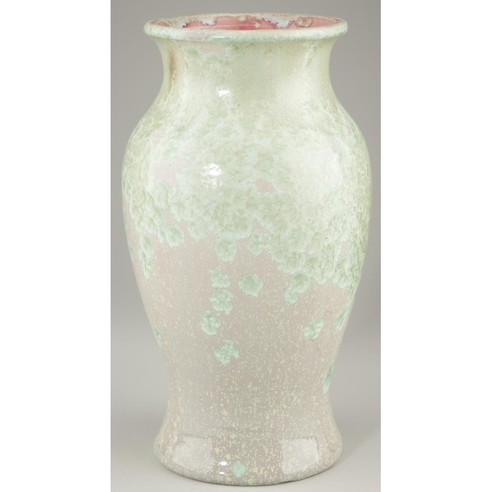 Pisgah Forest Crystalline Vase NC Pottery (Lot 82 - Fine &amp