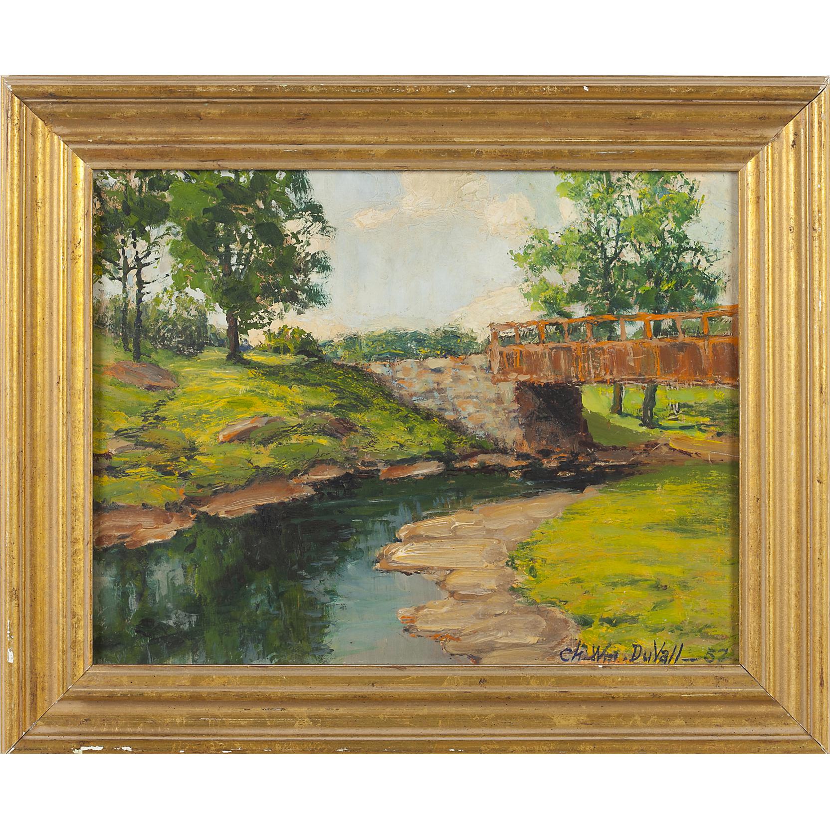 Charles William Duvall (OH, 1864-1966), Landscape (Lot 324 - The