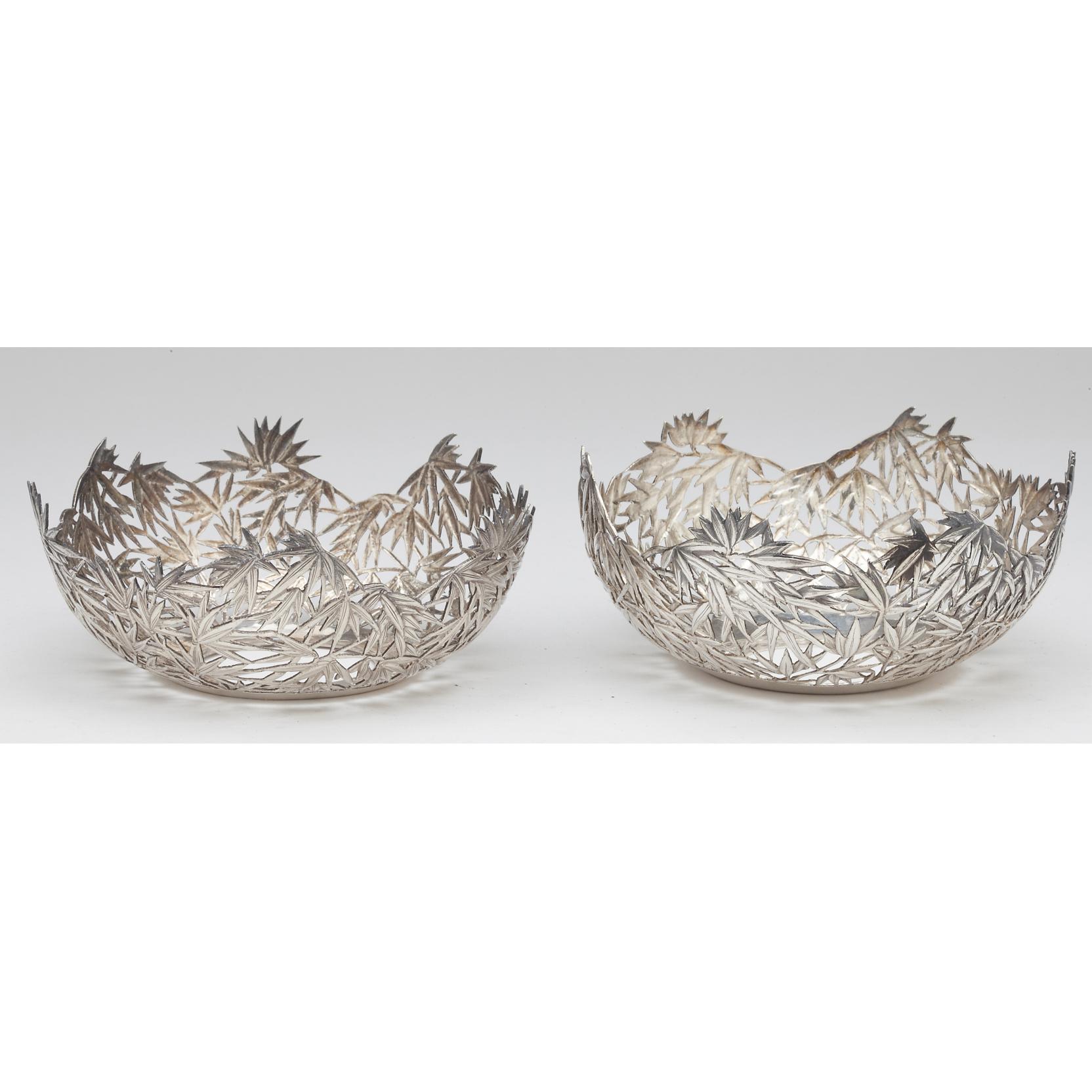Seven Chinese Export Silver Bowls, Wang Hing (Lot 245 - The Fall