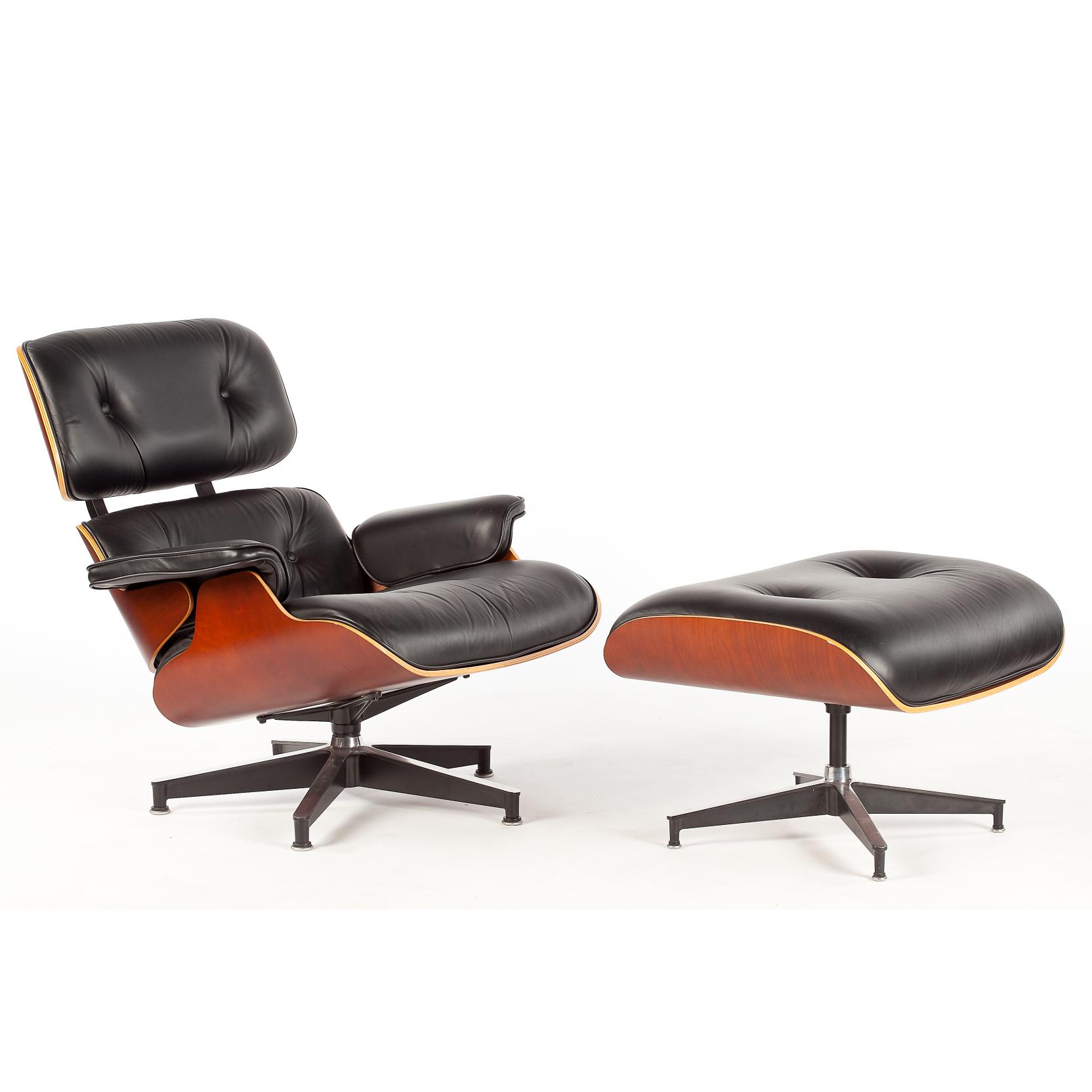 Eames Lounge Chair and Ottoman, 50th Anniversary (Lot 1033 - The