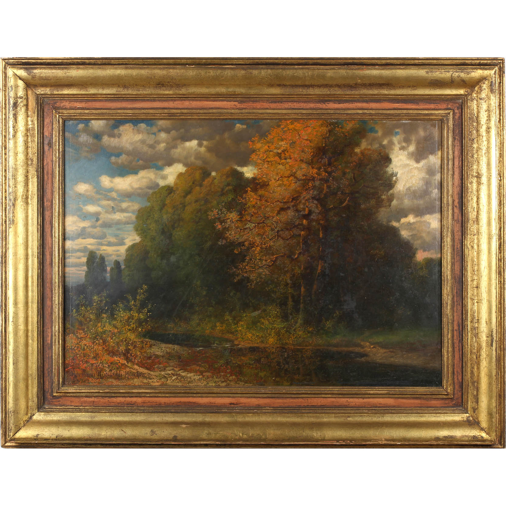 Hermann Rudisuhli (1864-1944), Landscape (Lot 554 - The Summer