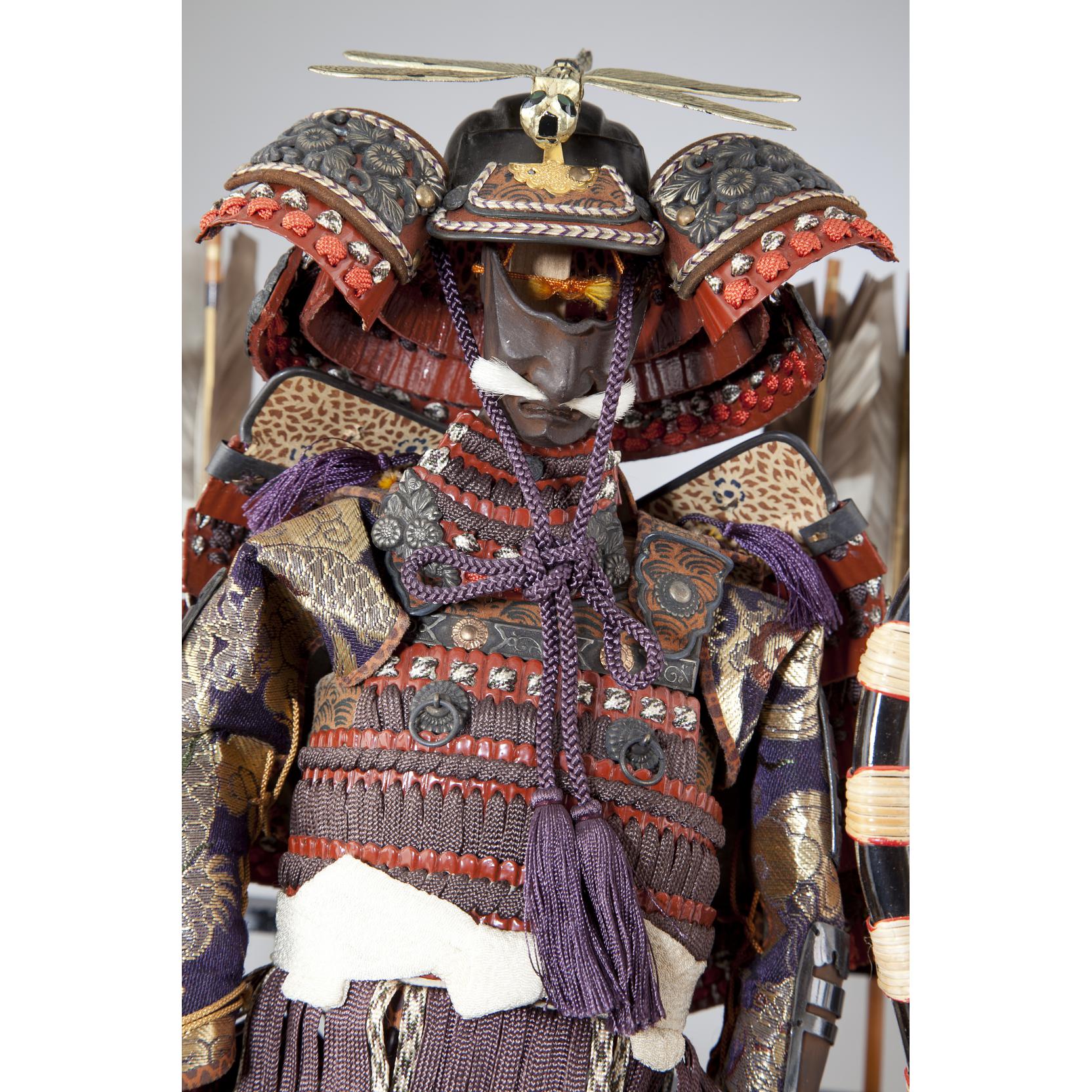 Japanese Samurai Armor and Weapons Model (Lot 114 - Fine