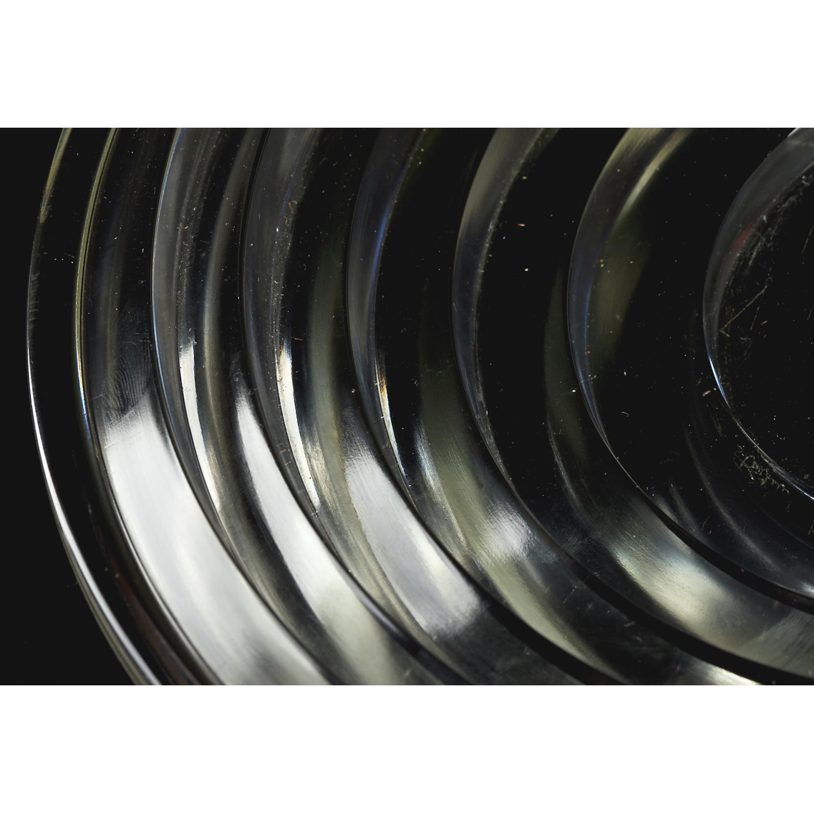 Copy of Walter Dorwin Teague's Lens Bowl For Steuben Glass