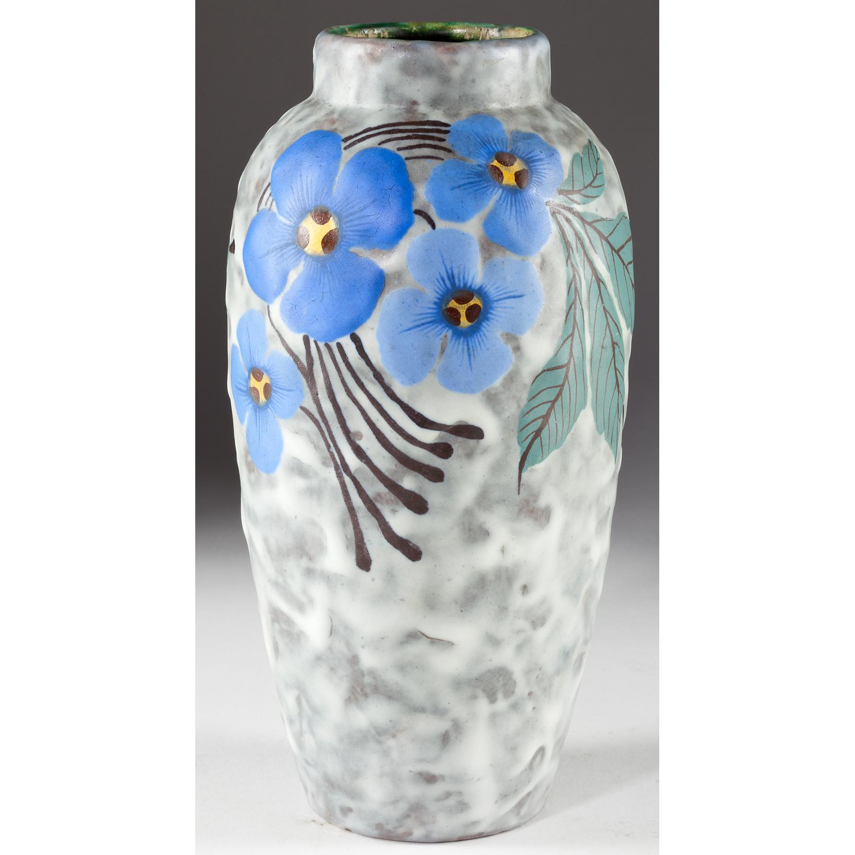 Louis Dage Art Deco Pottery Vase (Lot 132 - Fall Estate