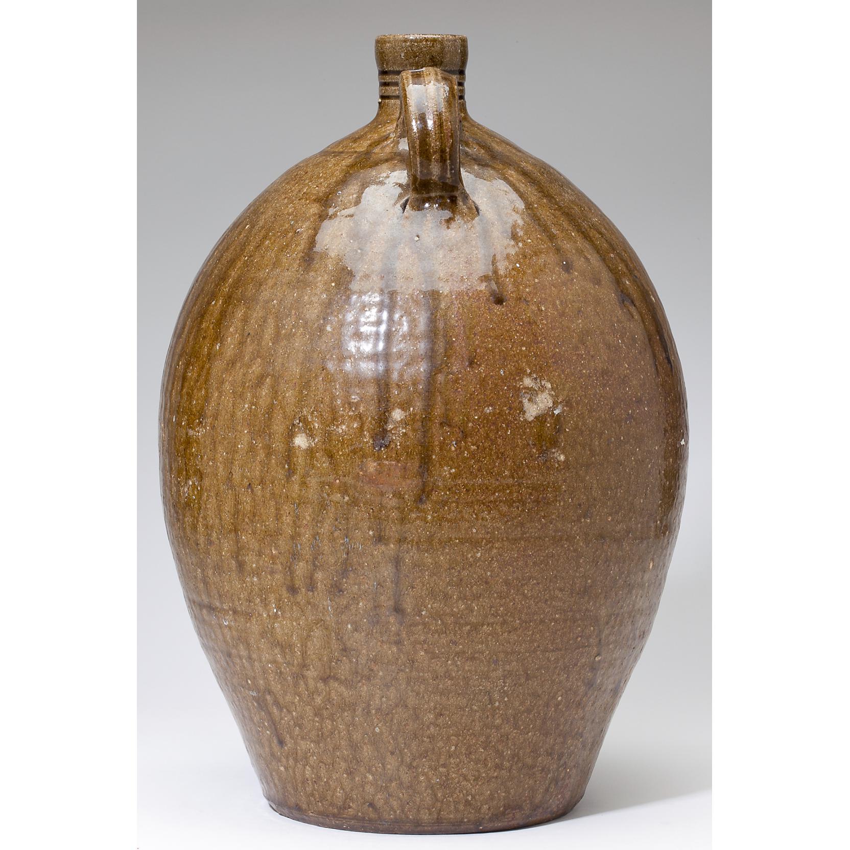 Rare Issac Lefevers Three Gallon Jug, NC Pottery (Lot 504 - The