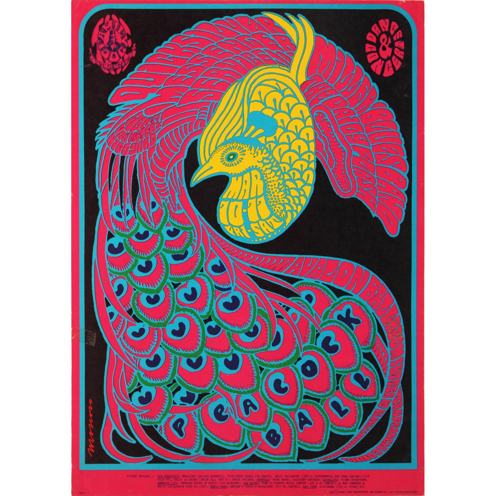 Two 1967 Avalon Ballroom Concert Posters (Lot 38 - Collection of