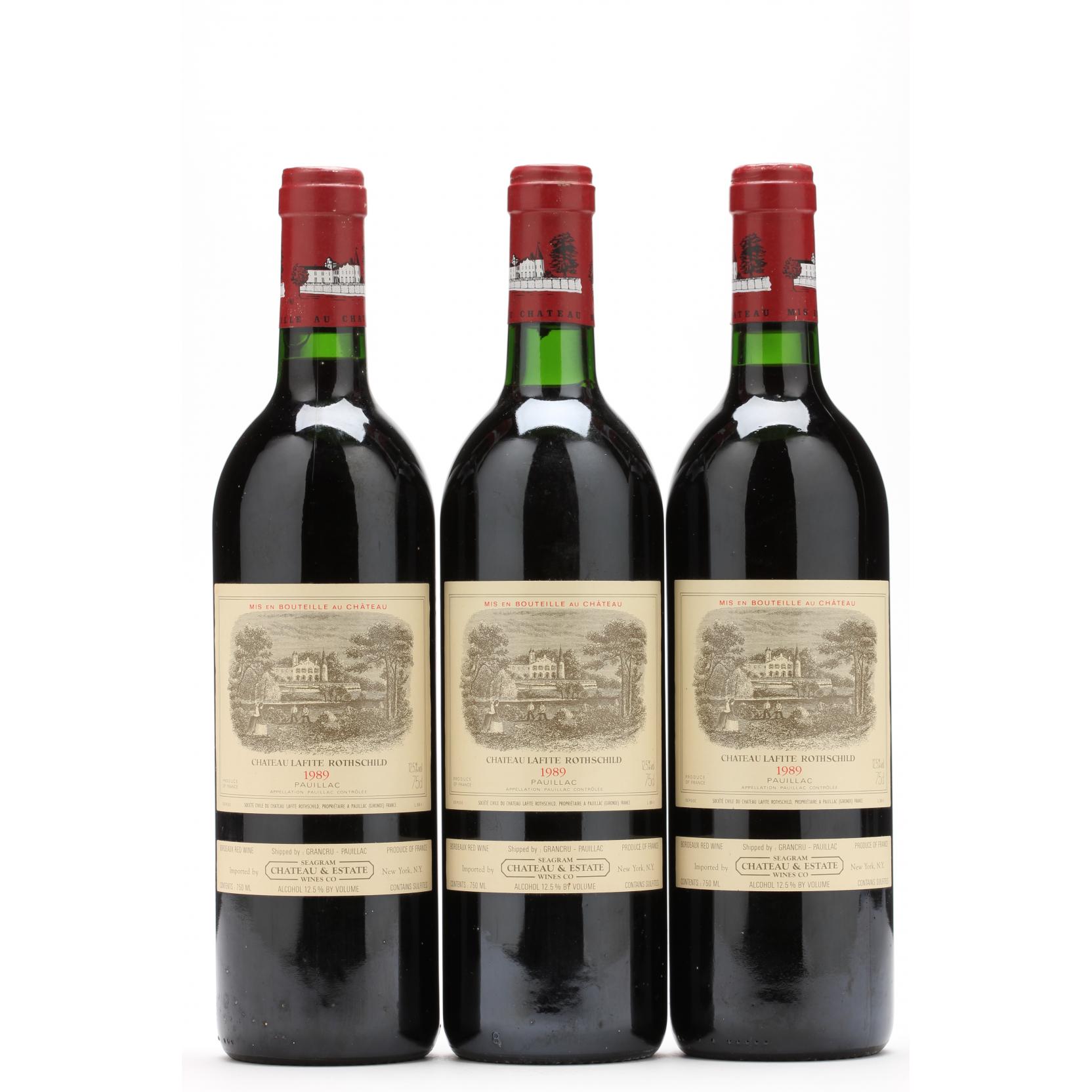 1989 Lafite Rothschild Red Bordeaux Blend