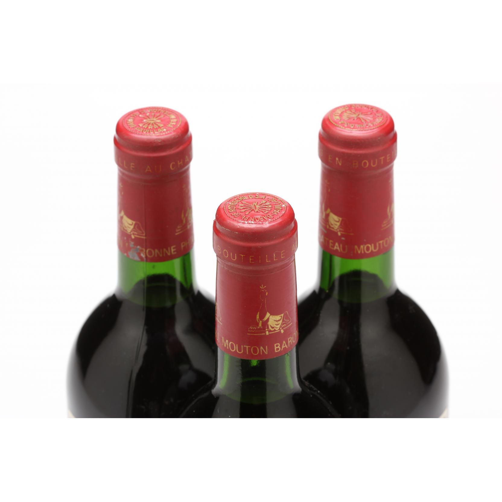 Chateau Mouton-Baronne-Philippe - Vintage 1986 (Lot 3046 - Session