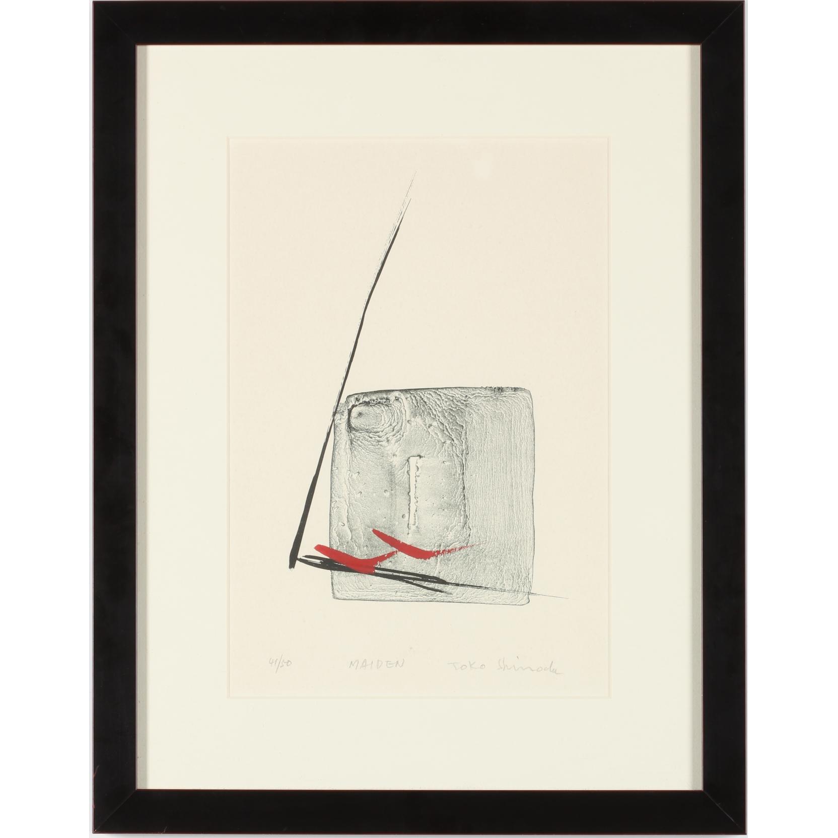 アート・デザイン・音楽 NYLON JAPAN  ARCHIVE BOOK Toko Shinoda (Japanese, b. 1913), Maiden - (Lot 185 - The