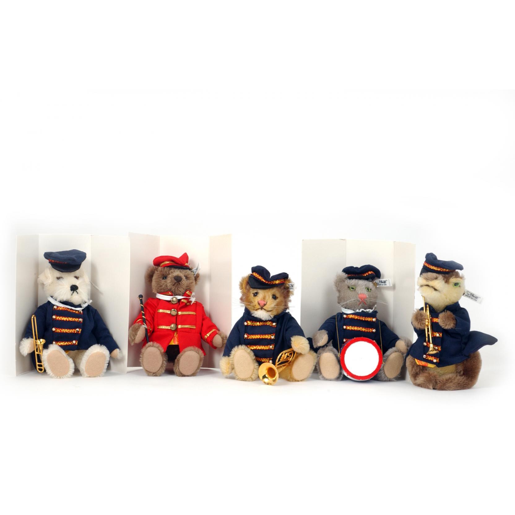 Amazon.co.jp: vintage コンプ5体セット STEIFF シュタイフ