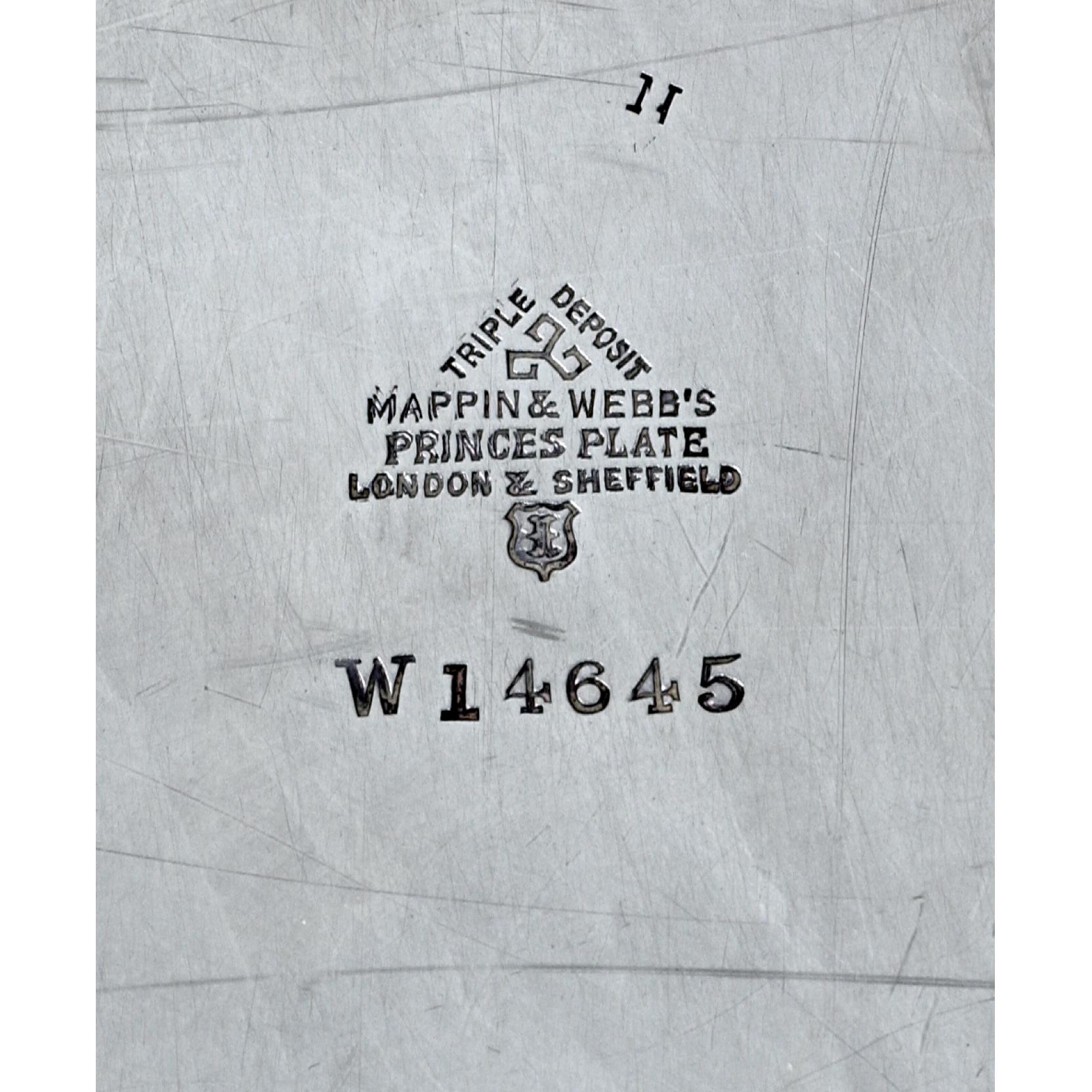 MAPPIN & WEBB Prince's Plate Triple Deposit ミルクピッチャー