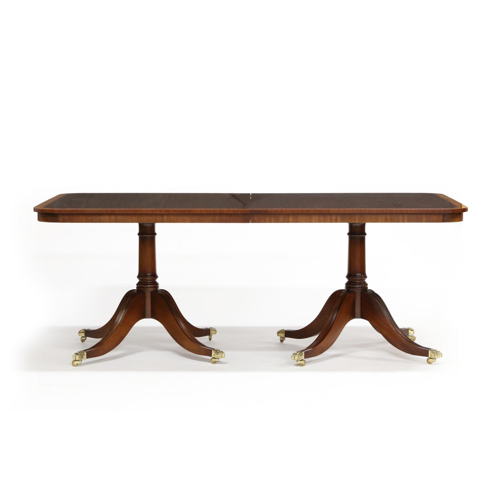 Bevan-Funnell, Federal Style Double Pedestal Dining Table (Lot 528