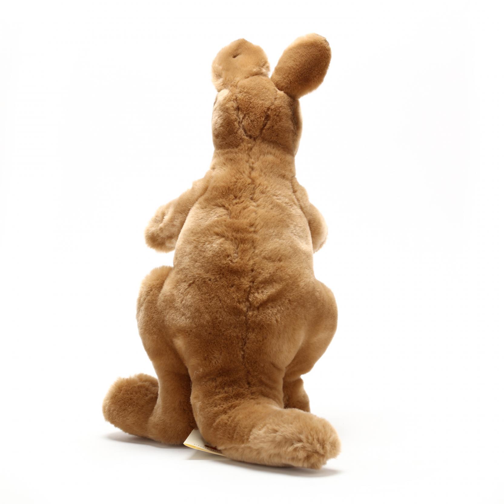 Steiff Mohair Kangaroo and Baby (Lot 542 - Spring Gallery