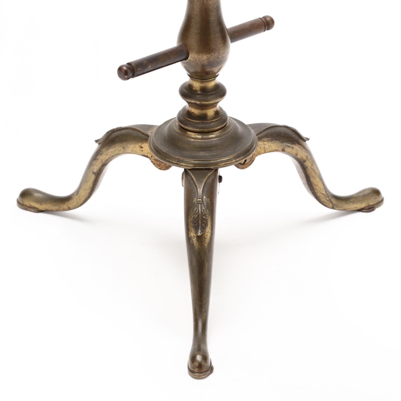 鏡台 18th Century French Library Telescope on Stand (Lot 142 - Session