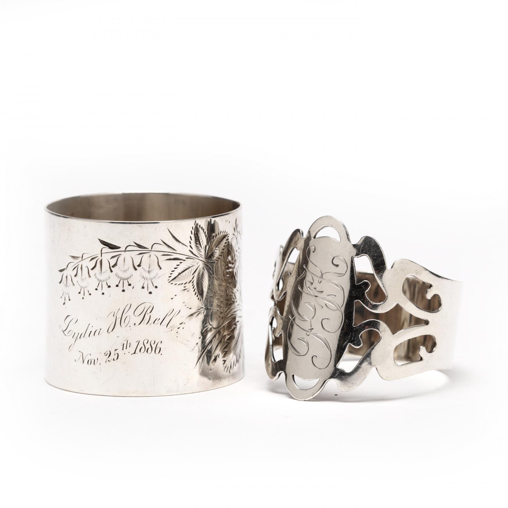 two-antique-sterling-silver-napkin-rings