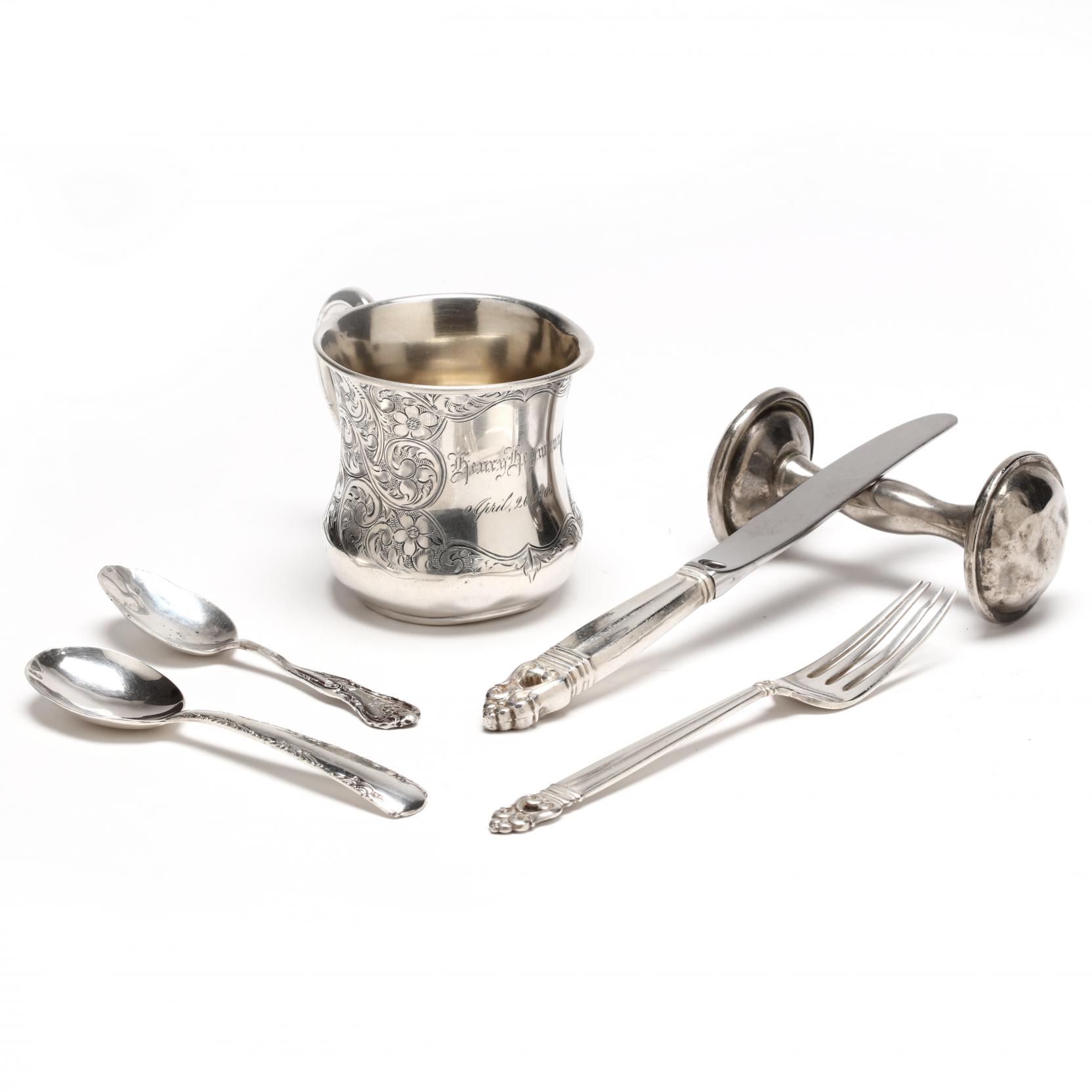 group-of-child-s-sterling-silver