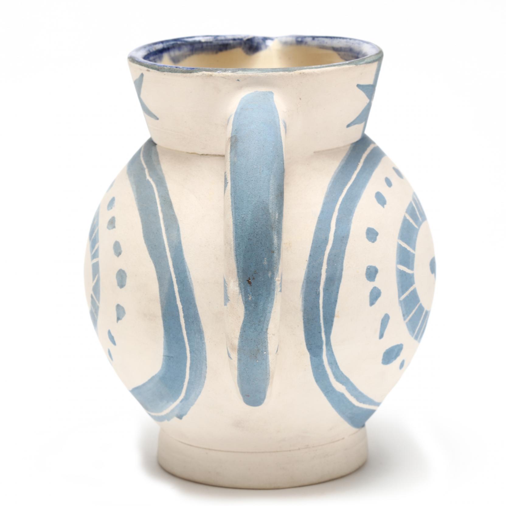 PABLO ZABAL パブロザバル 鳥 孔雀 ピーコック 青釉陶器 ビンテージ Vintage 1960's Chilean Blue and White Pottery Bird Signed by