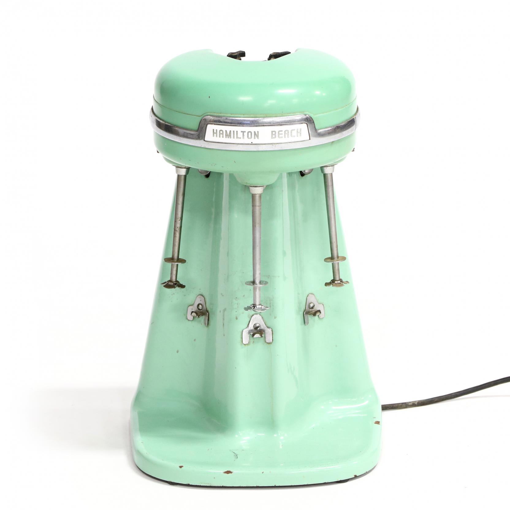 1950's Hamilton Beach Milkshake/malt Triple Head Mixer Auction