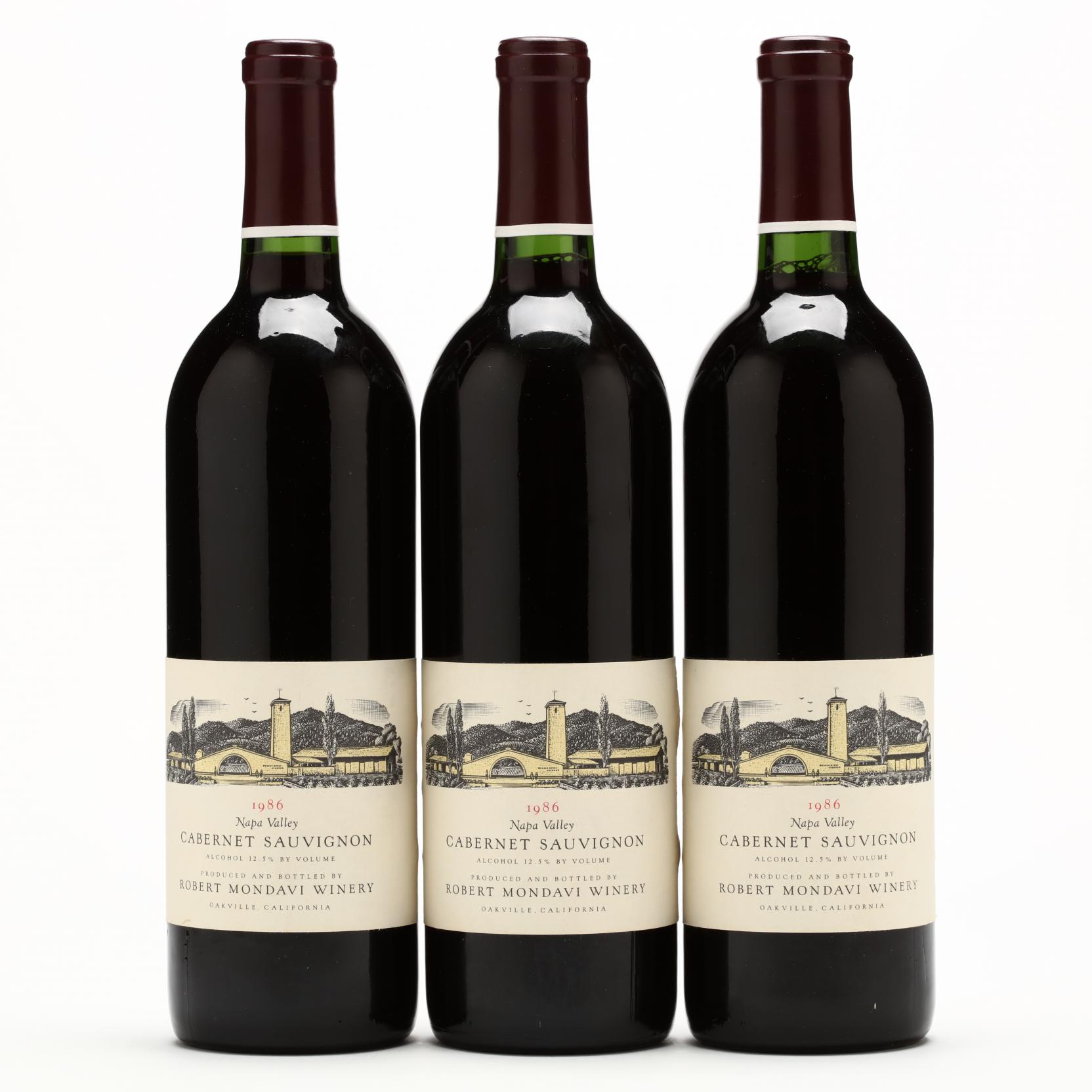 Robert Mondavi - Vintage 1986 (Lot 3113 - Session I: The Fall