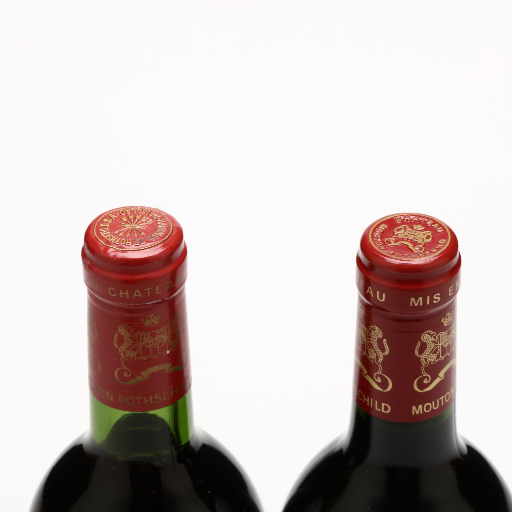 1981 & 1995 Chateau Mouton-Rothschild (Lot 3056 - Session I: The