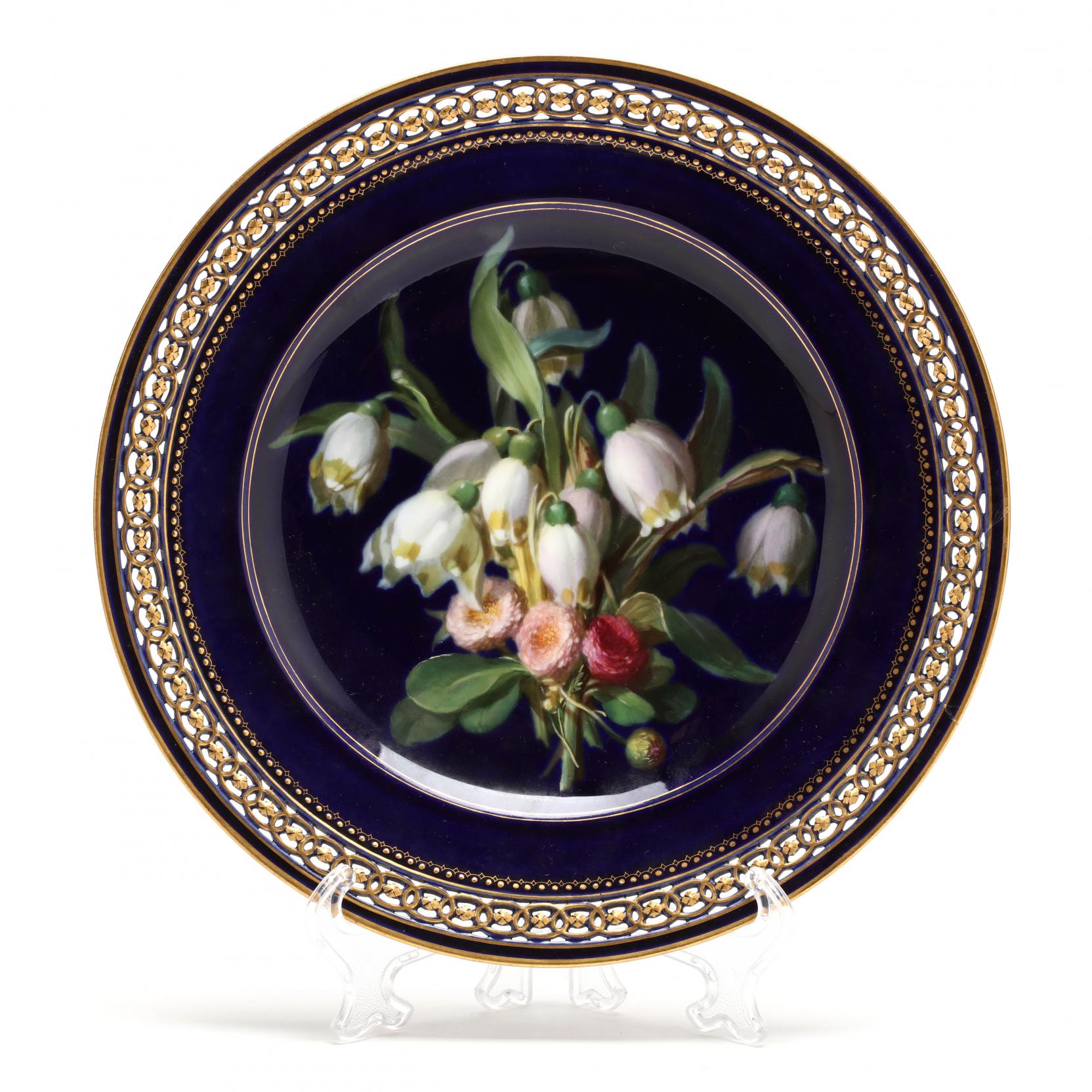 Set of Ten Meissen Cabinet Plates (Lot 488 - Session IV: The