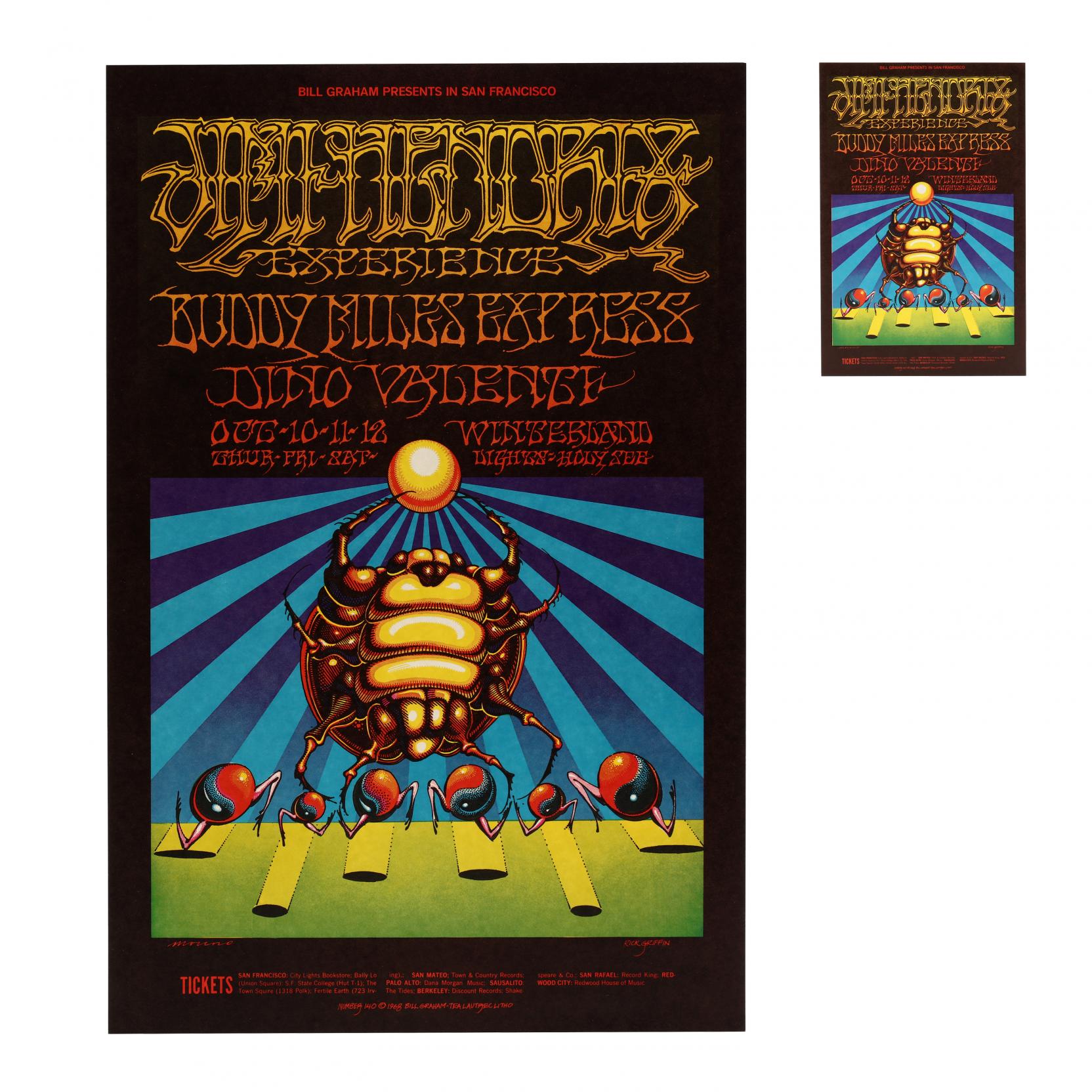 Jimi Hendrix Experience/Buddy Miles Express Winterland Concert