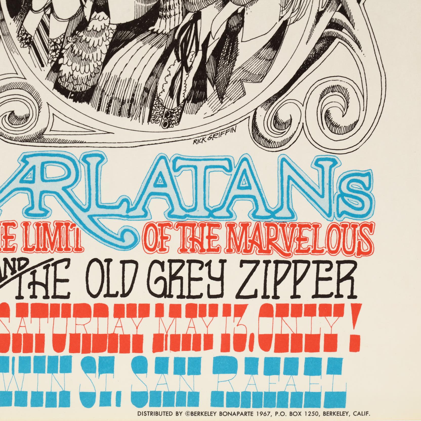 Canablis- Rick Griffin- Original Vintage Poster - Authentic