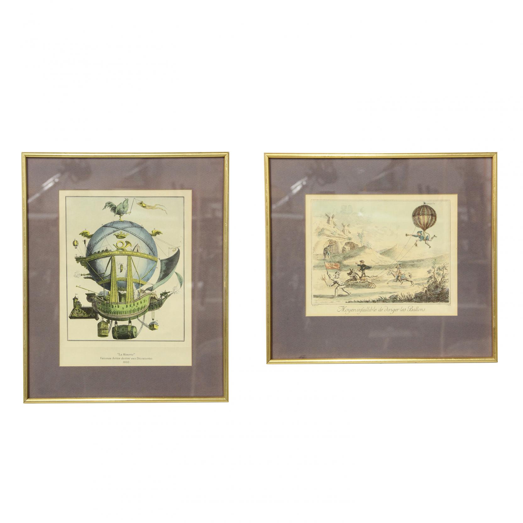 pair-of-framed-whimsical-french-prints