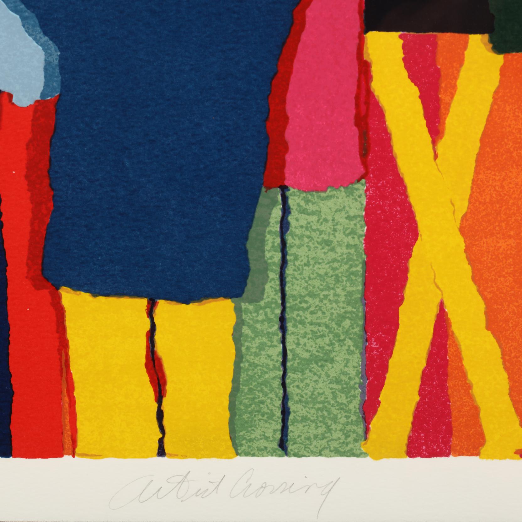 Leo Posillico (20th Century), Artist Crossing (Lot 2045 - 20th