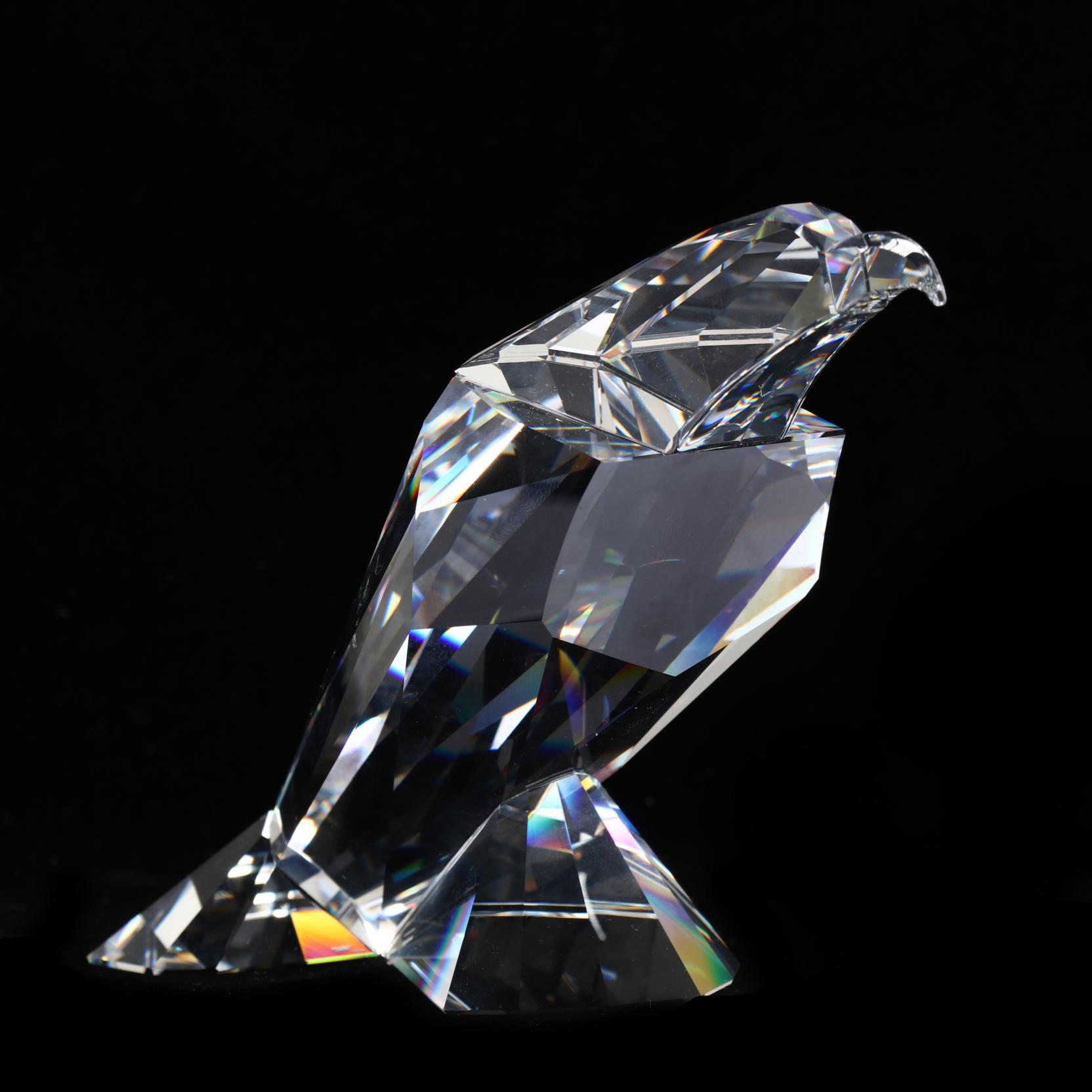 Swarovski, Crystal Falcon Figure (Lot 3008 - Selection of