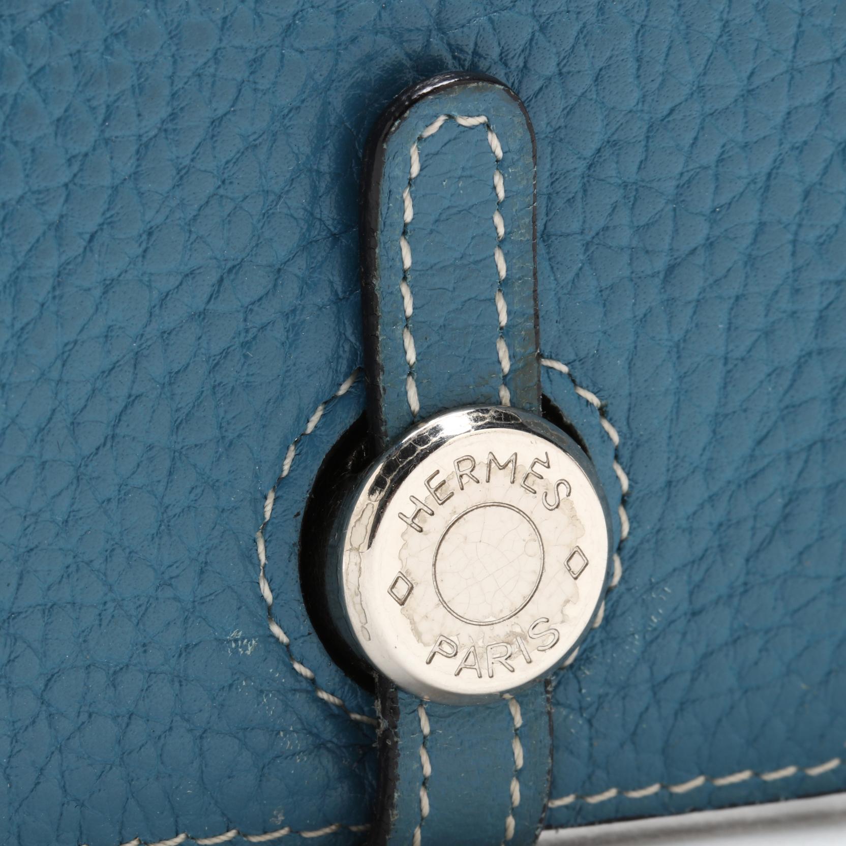 Clemence Leather Dogon Wallet, Hermes (Lot 1014 - Estate Jewelry