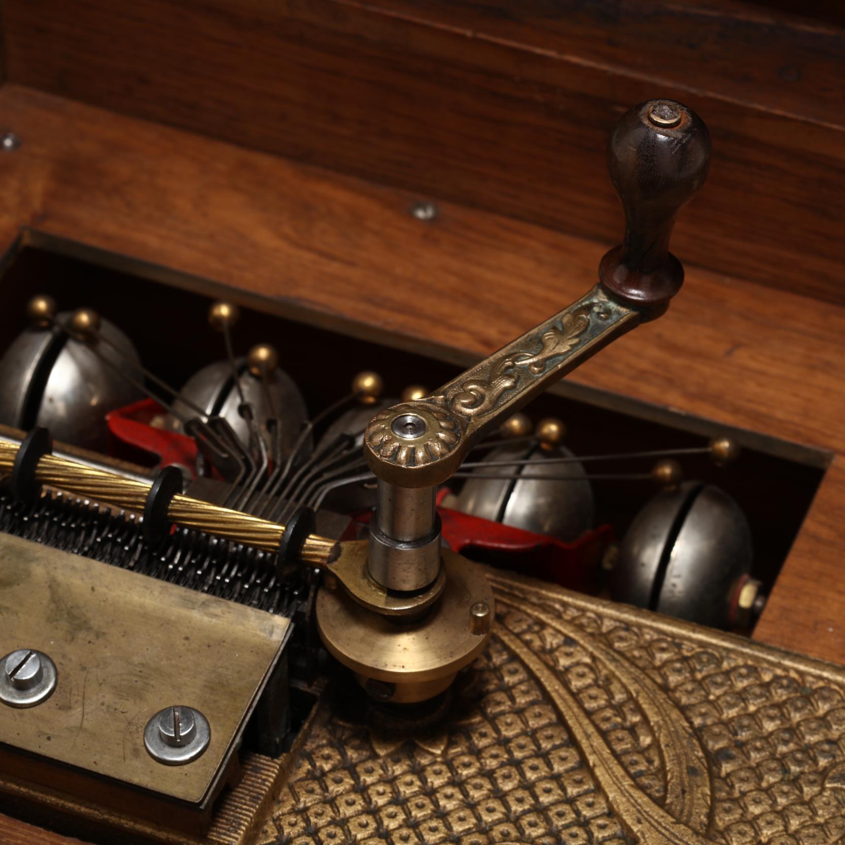 Kalliope Music Box With Bells (Lot 441 - The Winter Auction