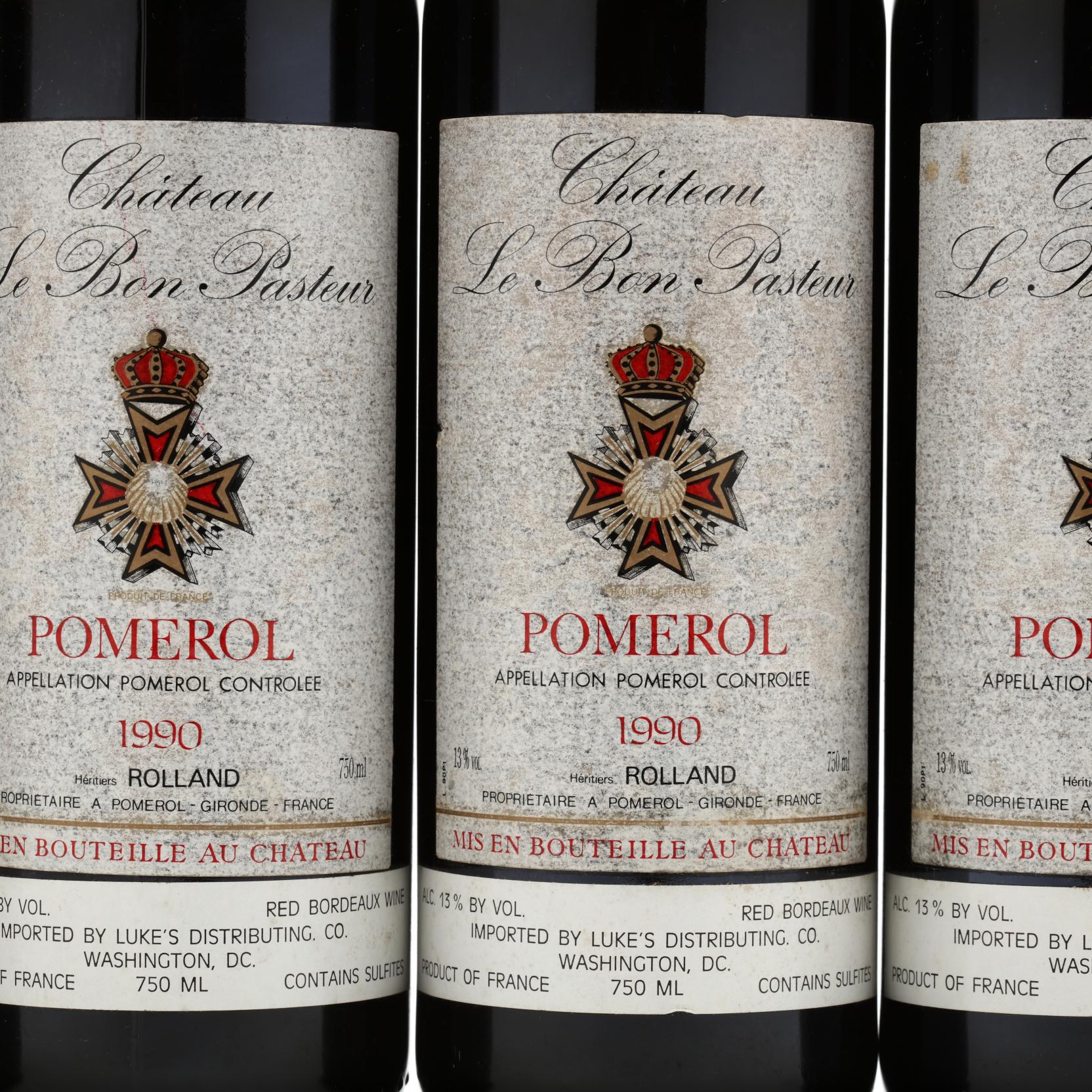 Chateau Le Bon-Pasteur - Vintage 1990 (Lot 4185 - The Winter 