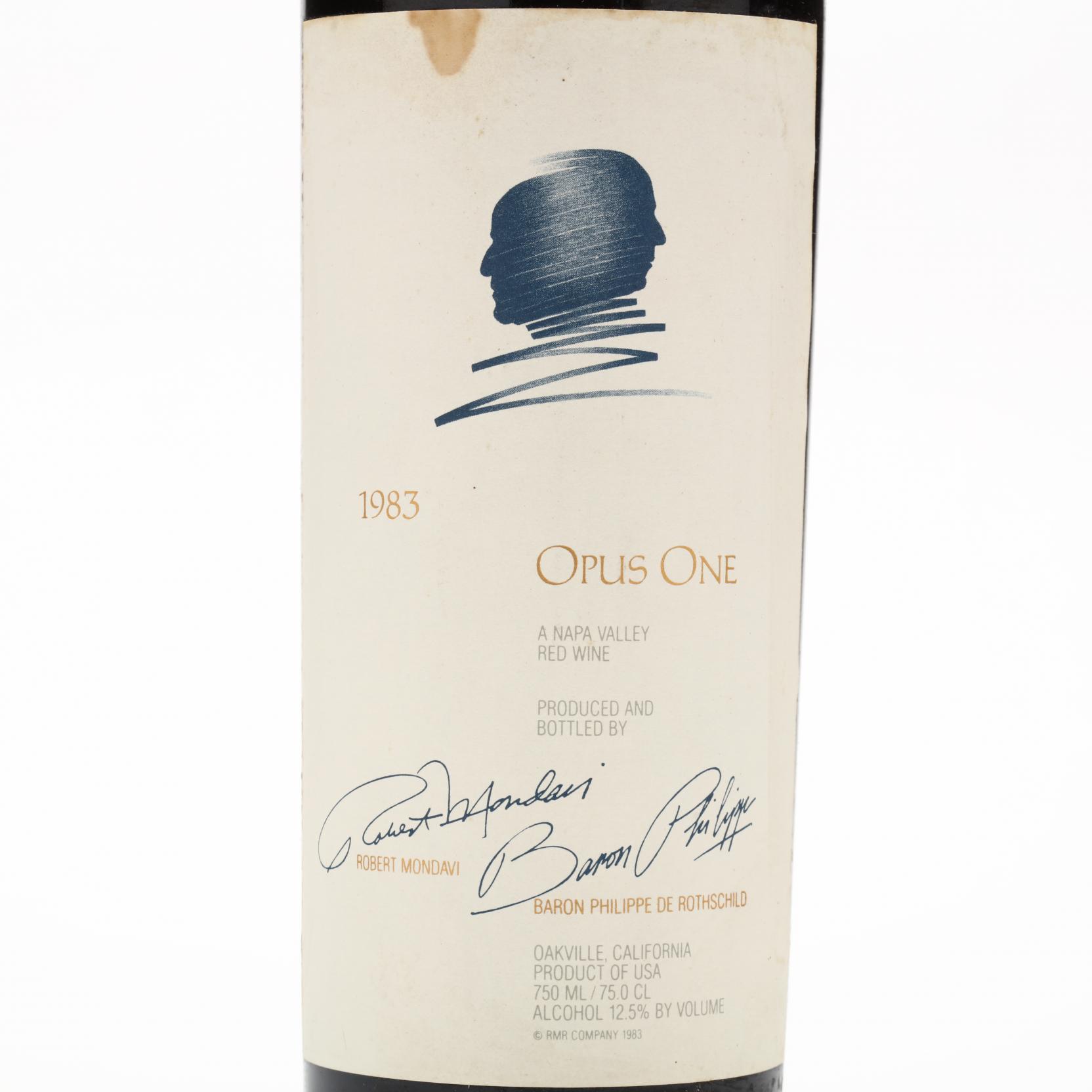 Opus One - Vintage 1983 (Lot 1191 - The January Wine &