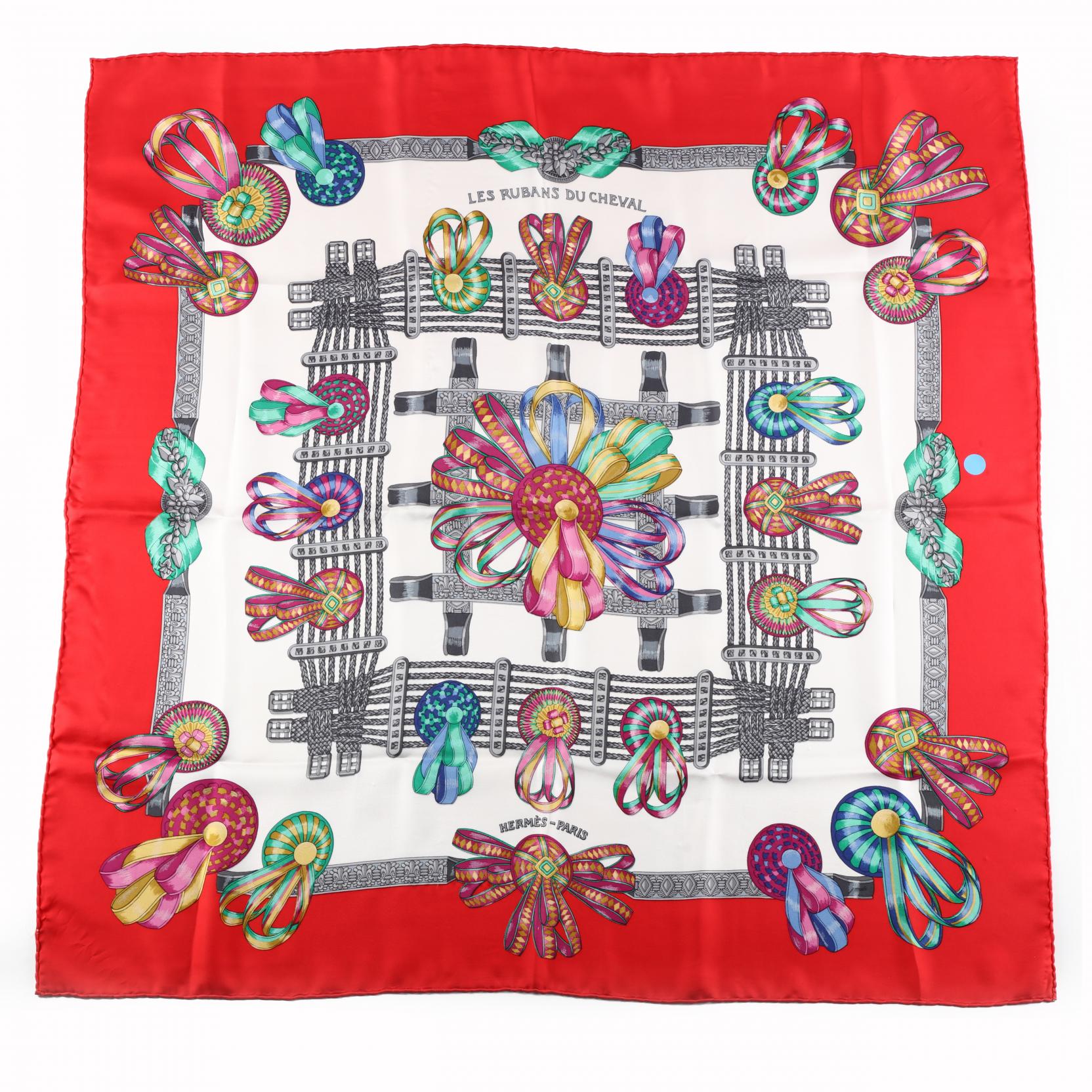 Silk Scarf, Les Rubens du Cheval, Hermès (Lot 90 - The Spring