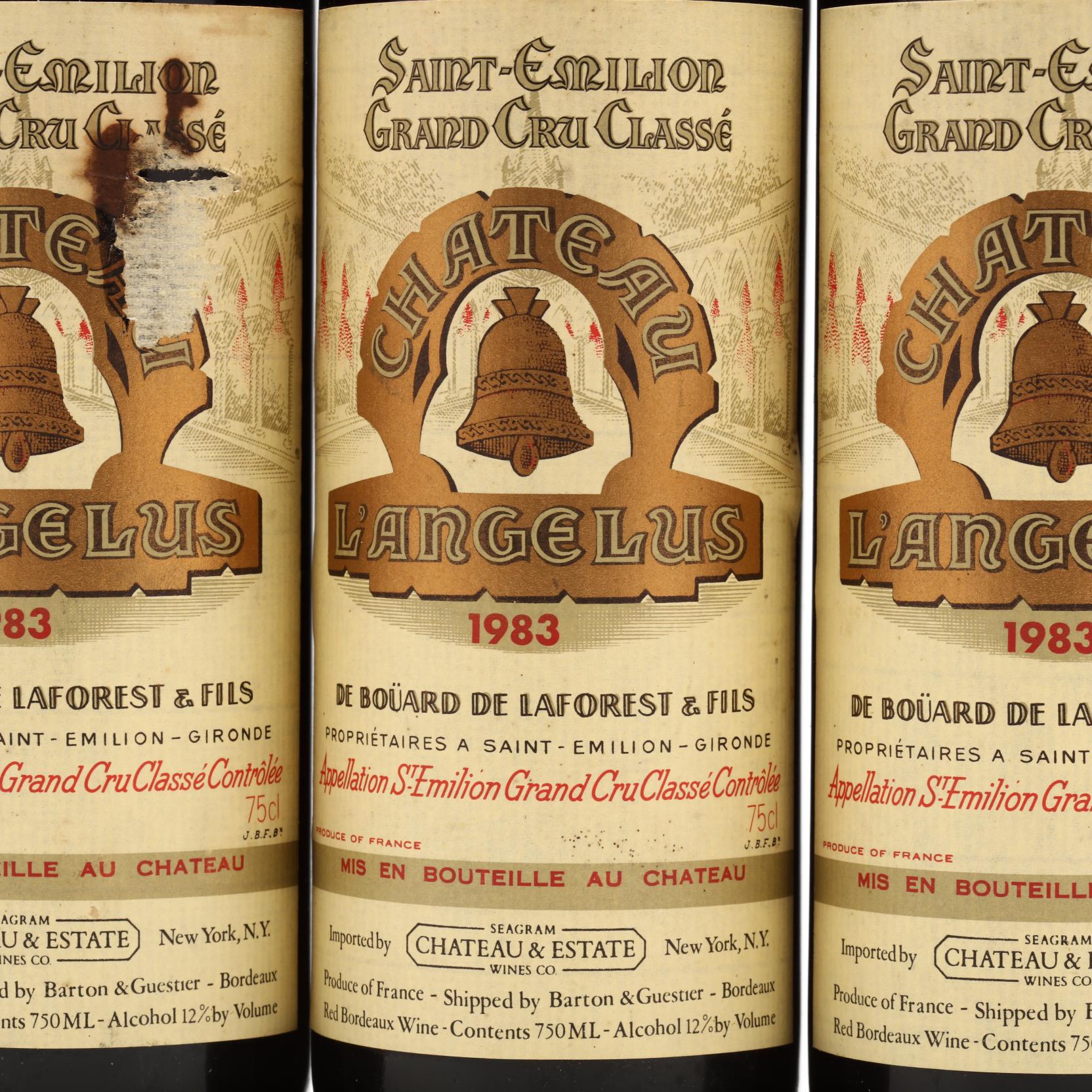Chateau Angelus - Vintage 1983 (Lot 2083 - Rare & Fine