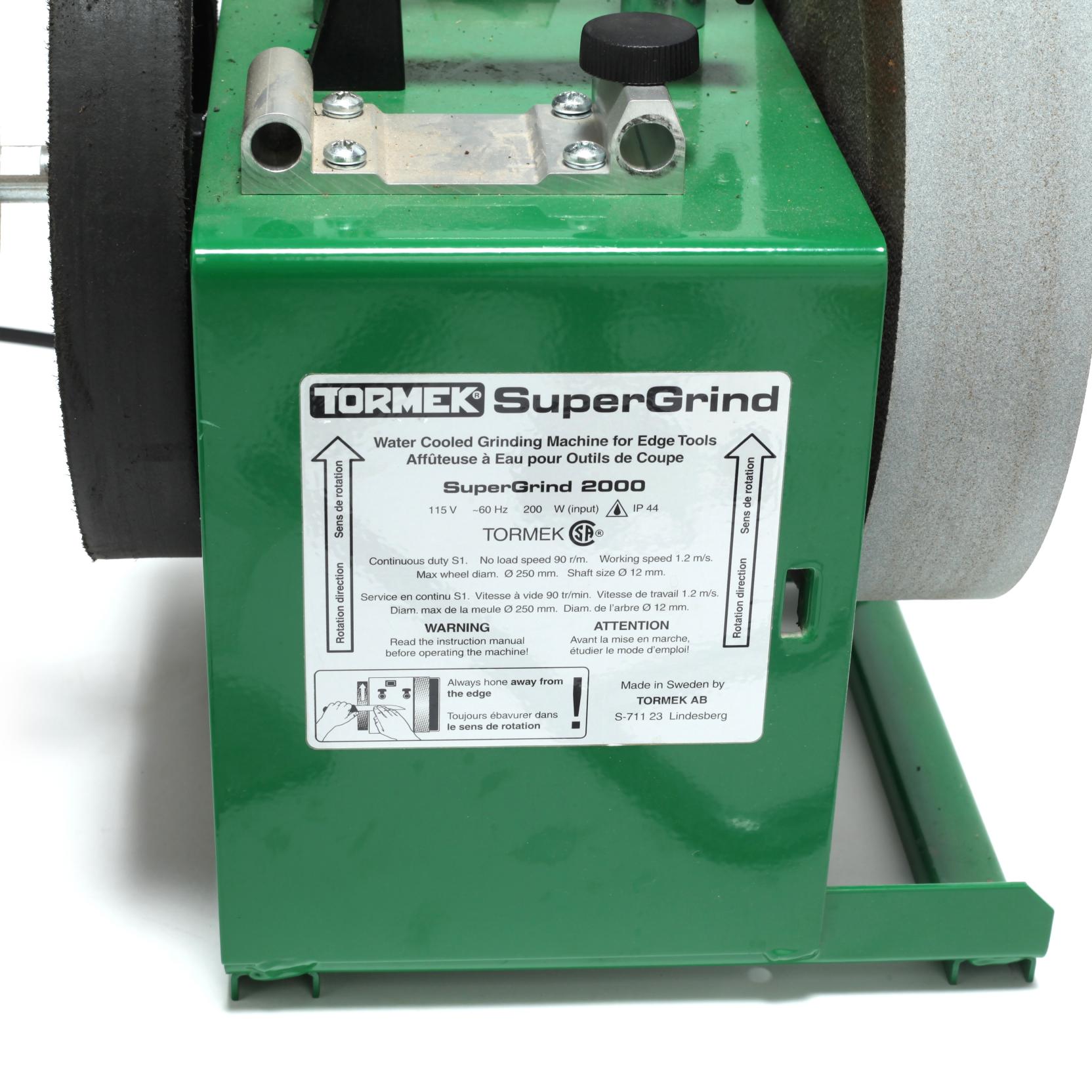 Tormek SuperGrind 2000 Grinder (Lot 4022 - Single-Owner 