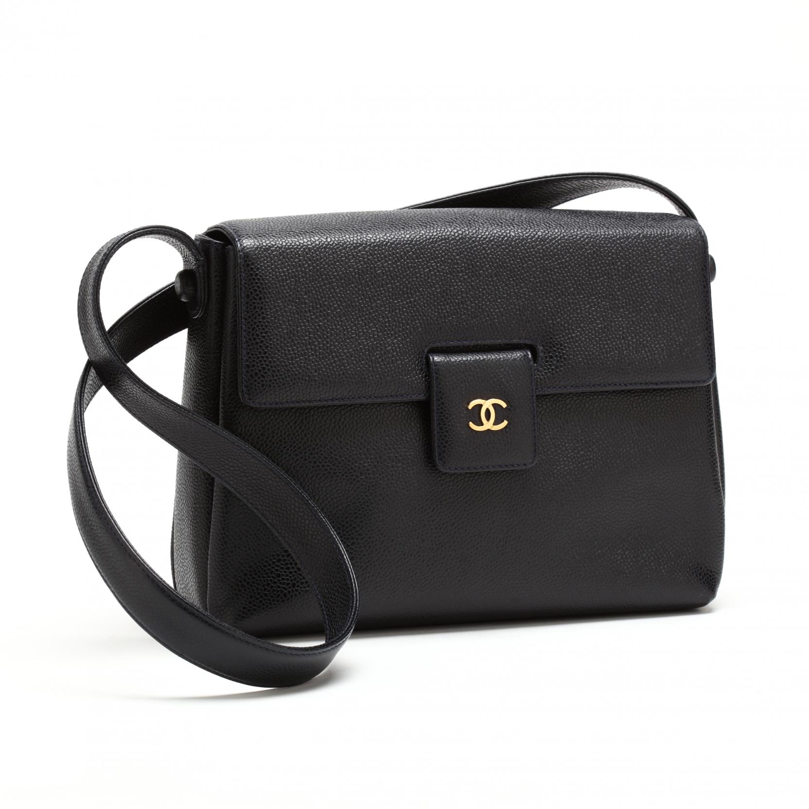 Vintage Caviar Leather Shoulder Bag, Chanel (Lot 108 - The