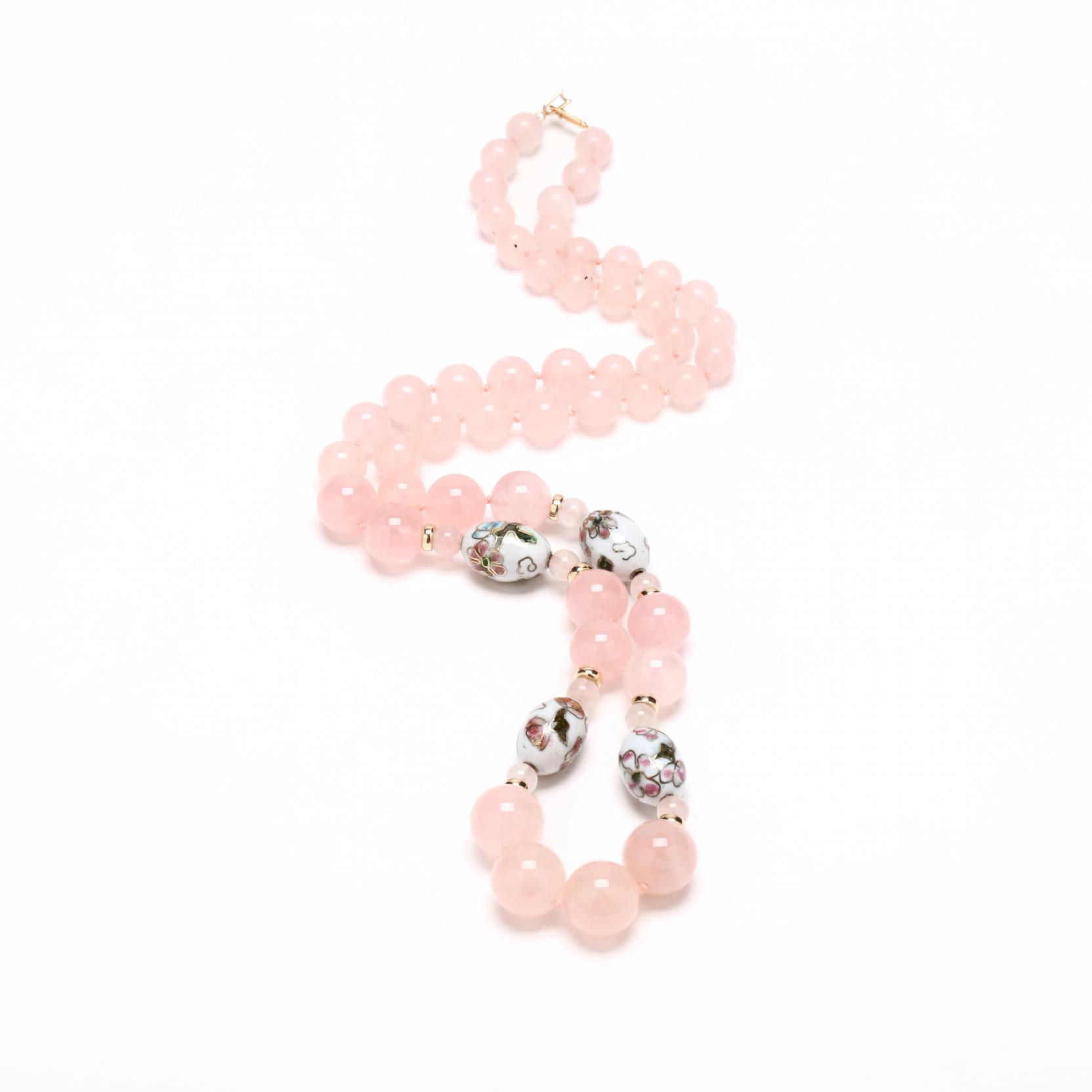 rose-quartz-and-closionne-bead-necklace