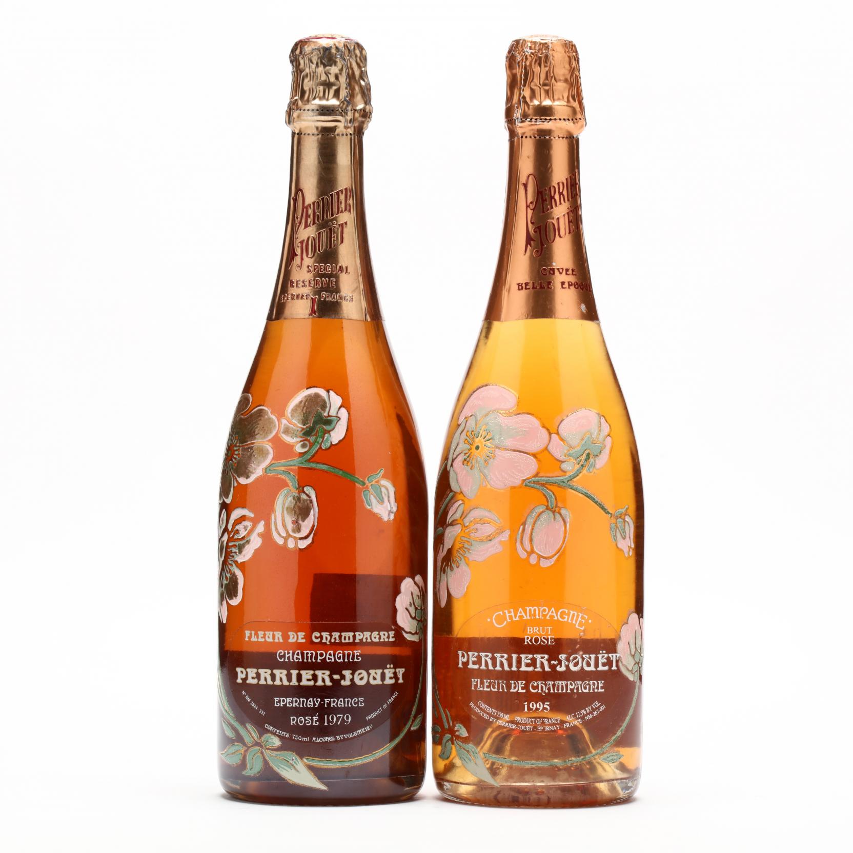 1979 & 1995 Perrier-Jouet Champagne (Lot 3334 - Rare & Fine 