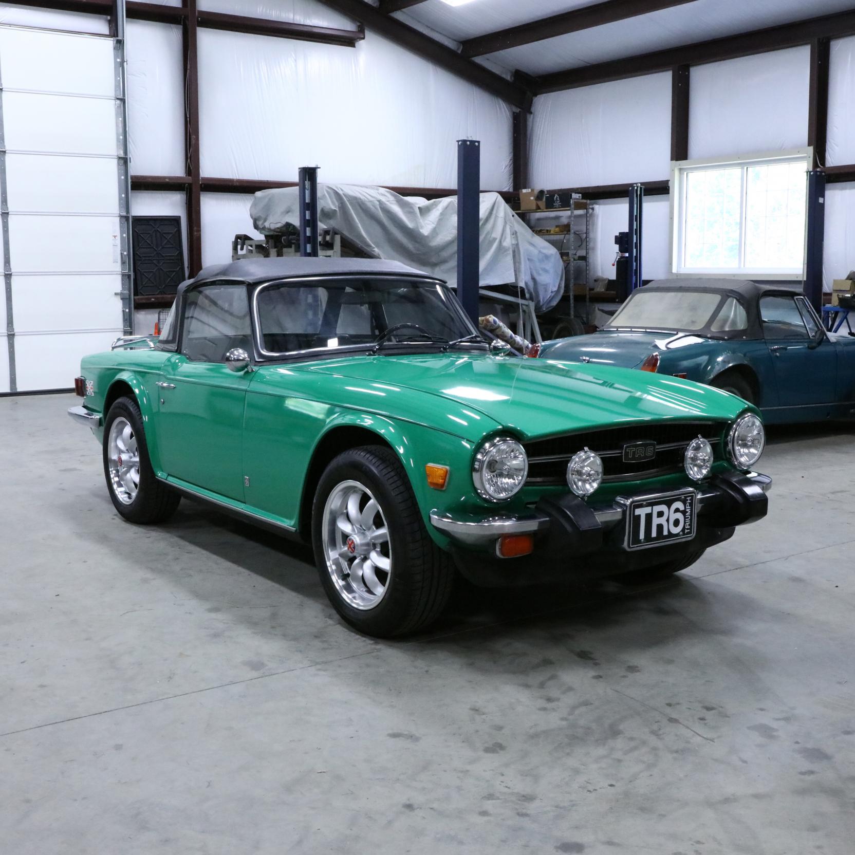 1976 Triumph TR6 Convertible with Hardtop (Lot 131 - The Summer