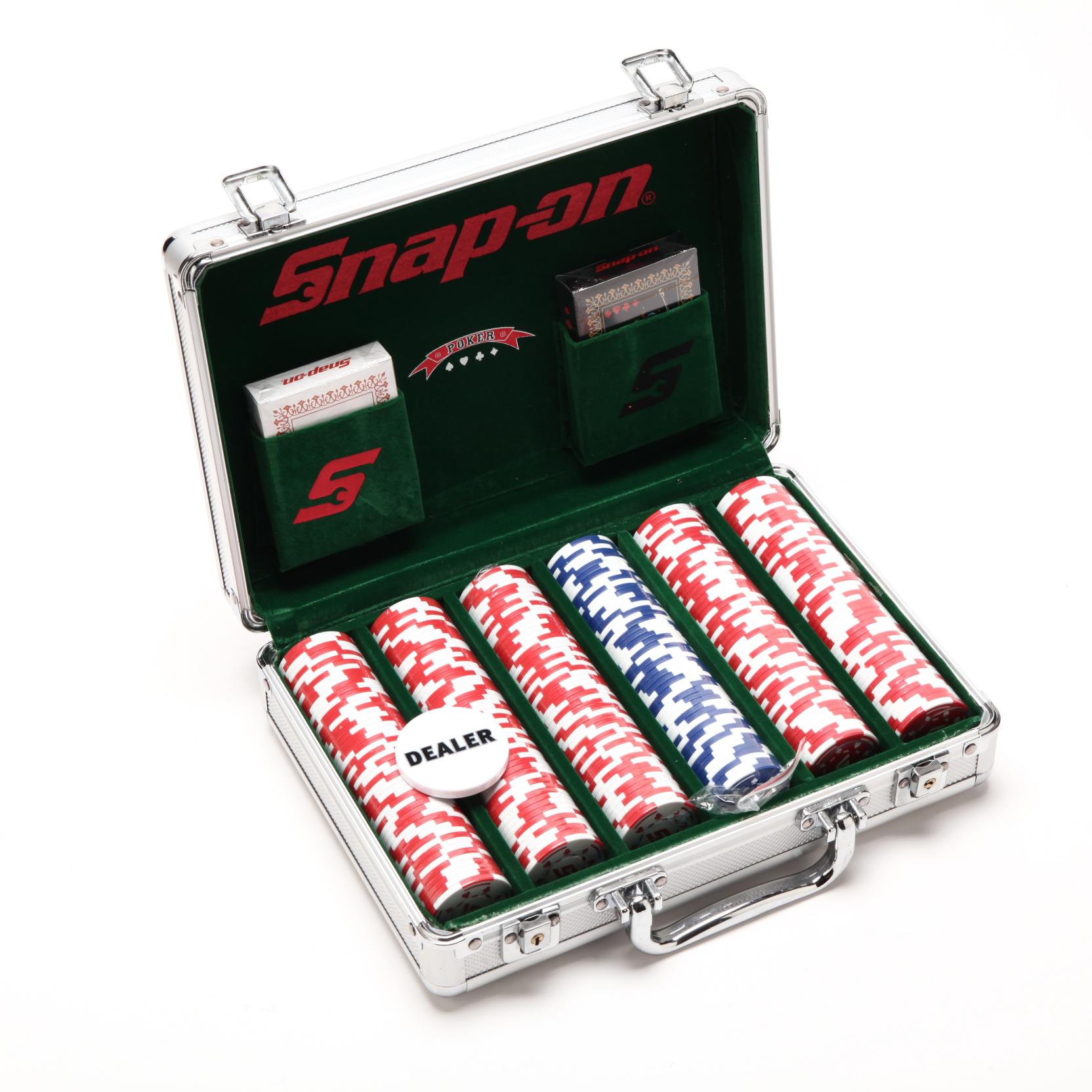 Snap-on Tools Poker Set (Lot 414 - The Estate of the late