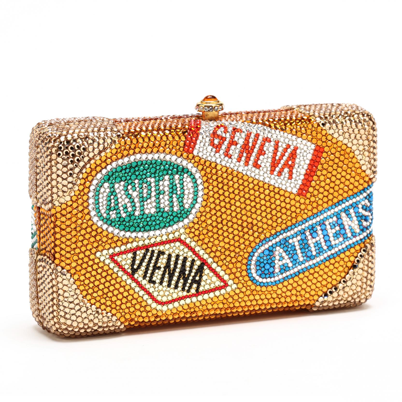 Swarovski Crystal World Traveler Evening Clutch, Kathrine Baumann 
