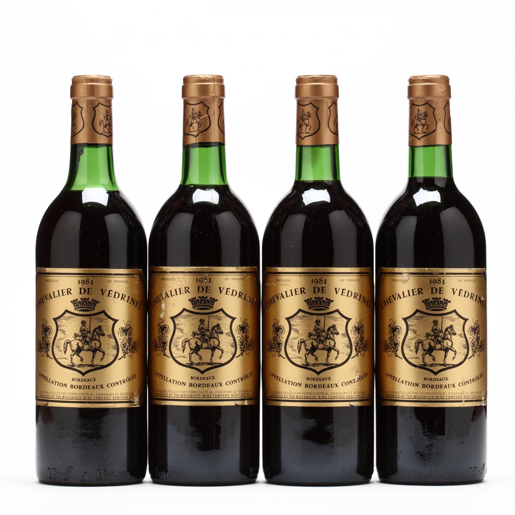 Chevalier de Vedrines - Vintage 1981 (Lot 4173 - The July Wine