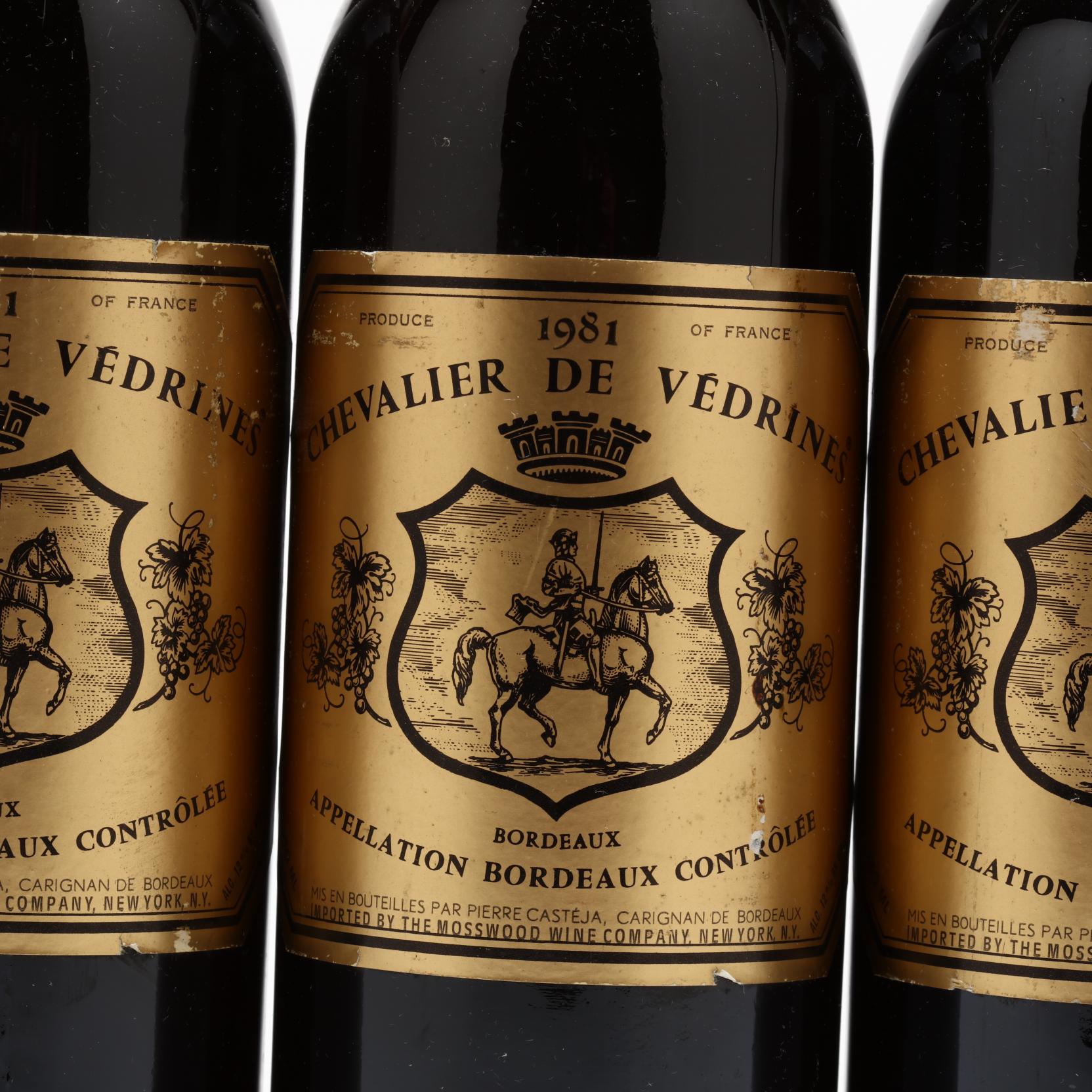 Chevalier de Vedrines - Vintage 1981 (Lot 4173 - The July Wine