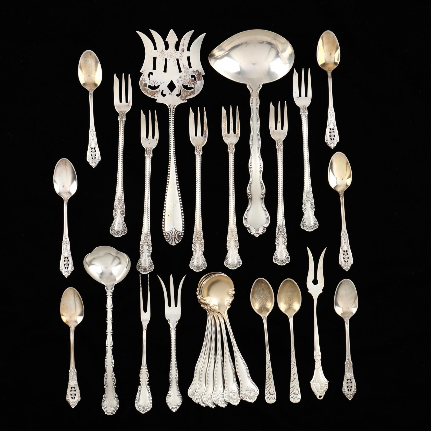 a-group-of-american-sterling-silver-flatware