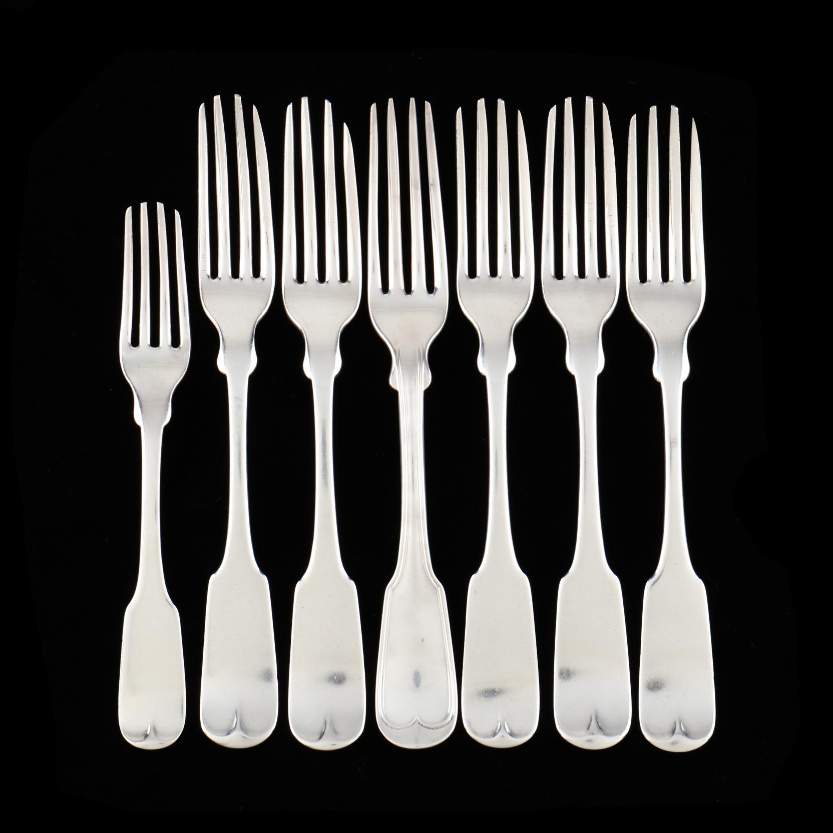 seven-southern-coin-silver-forks